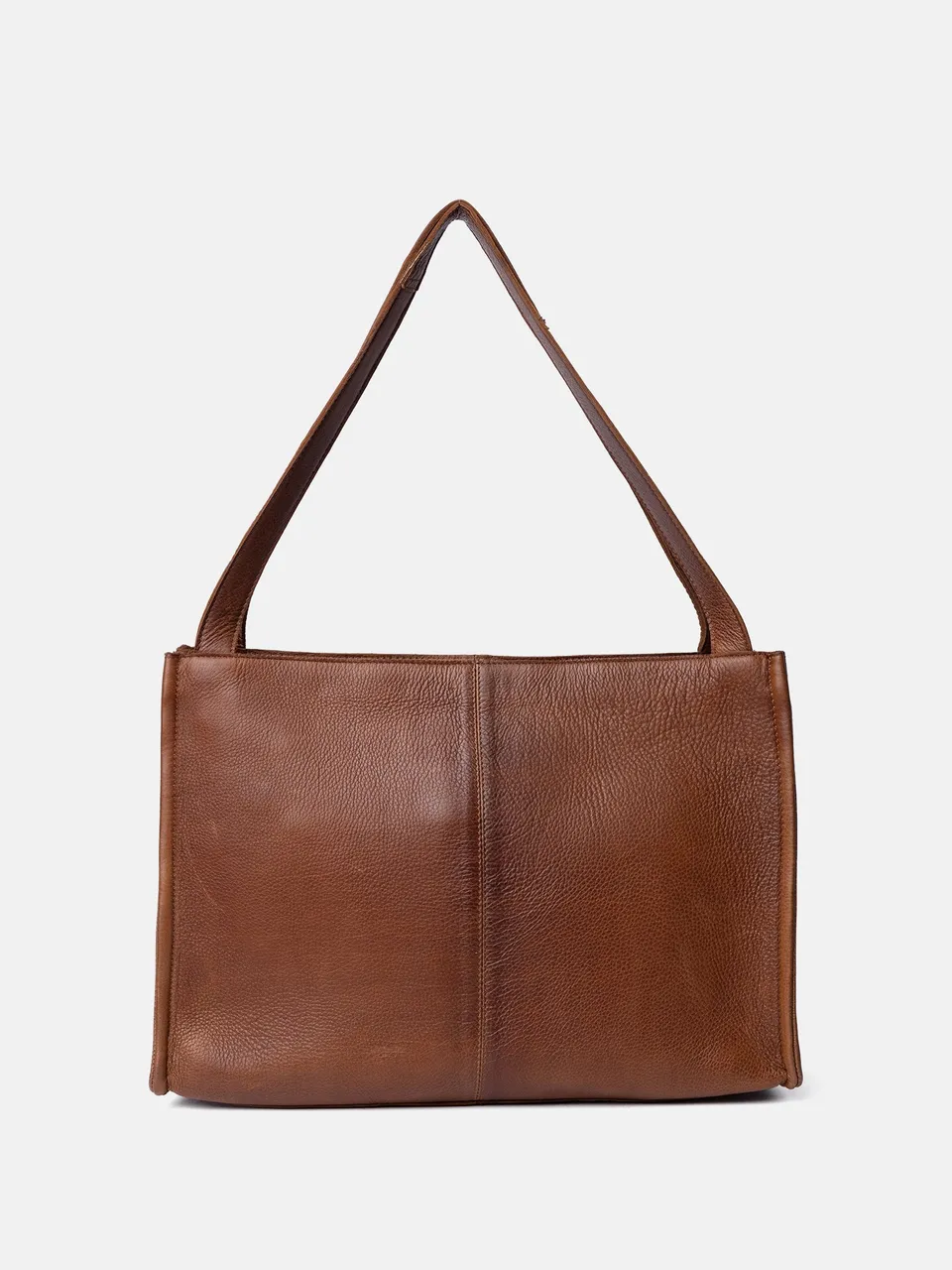 RE:DESIGNED Aro Small Schultertasche Walnut Vollleder