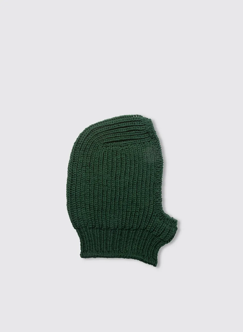 Maria la Rosa Lina Balaclava Smaragd Wolle
