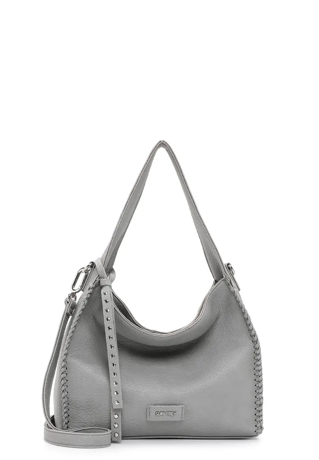 SURI FREY Franzy Hobo Bag S Schultertasche Lightgrey