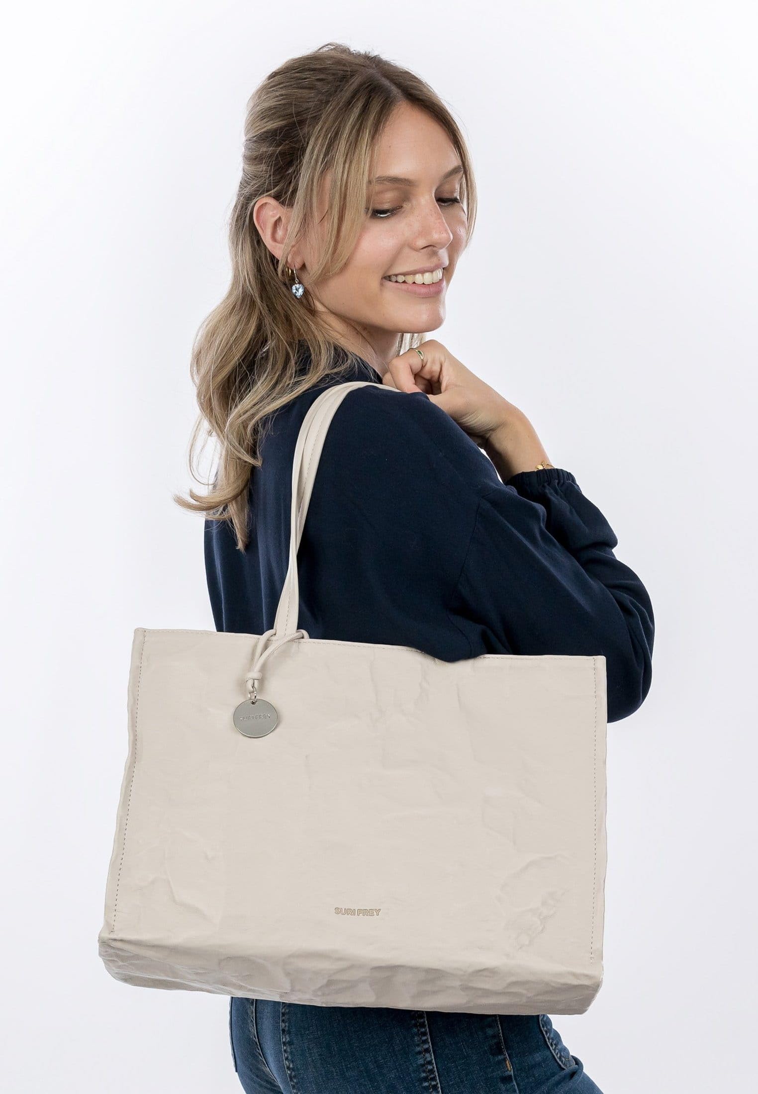 SURI FREY Haley 14974 Shopper Handtasche Schwarz Uni
