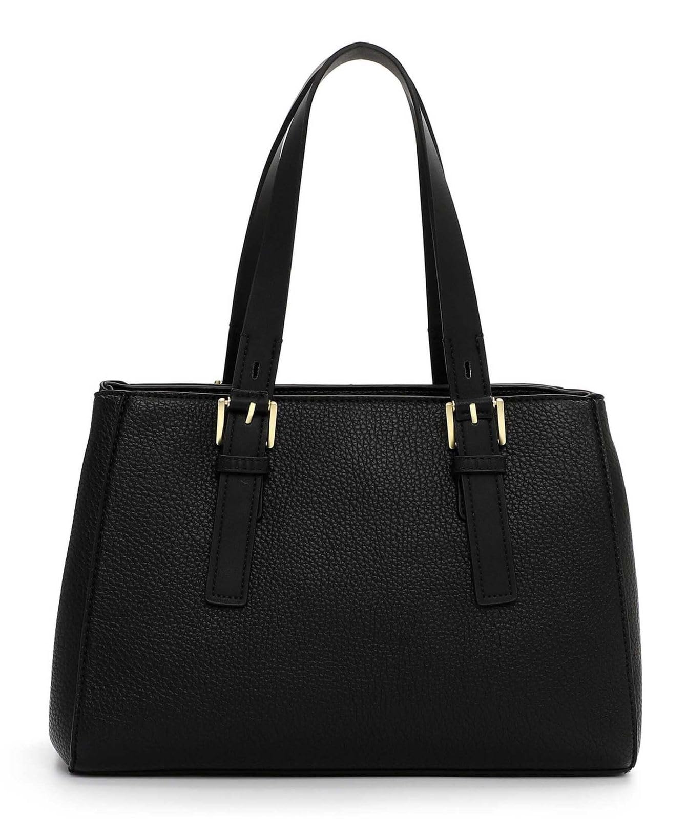 SURI FREY SFY Maggy Cityshopper L Shopper Schwarz genarbt