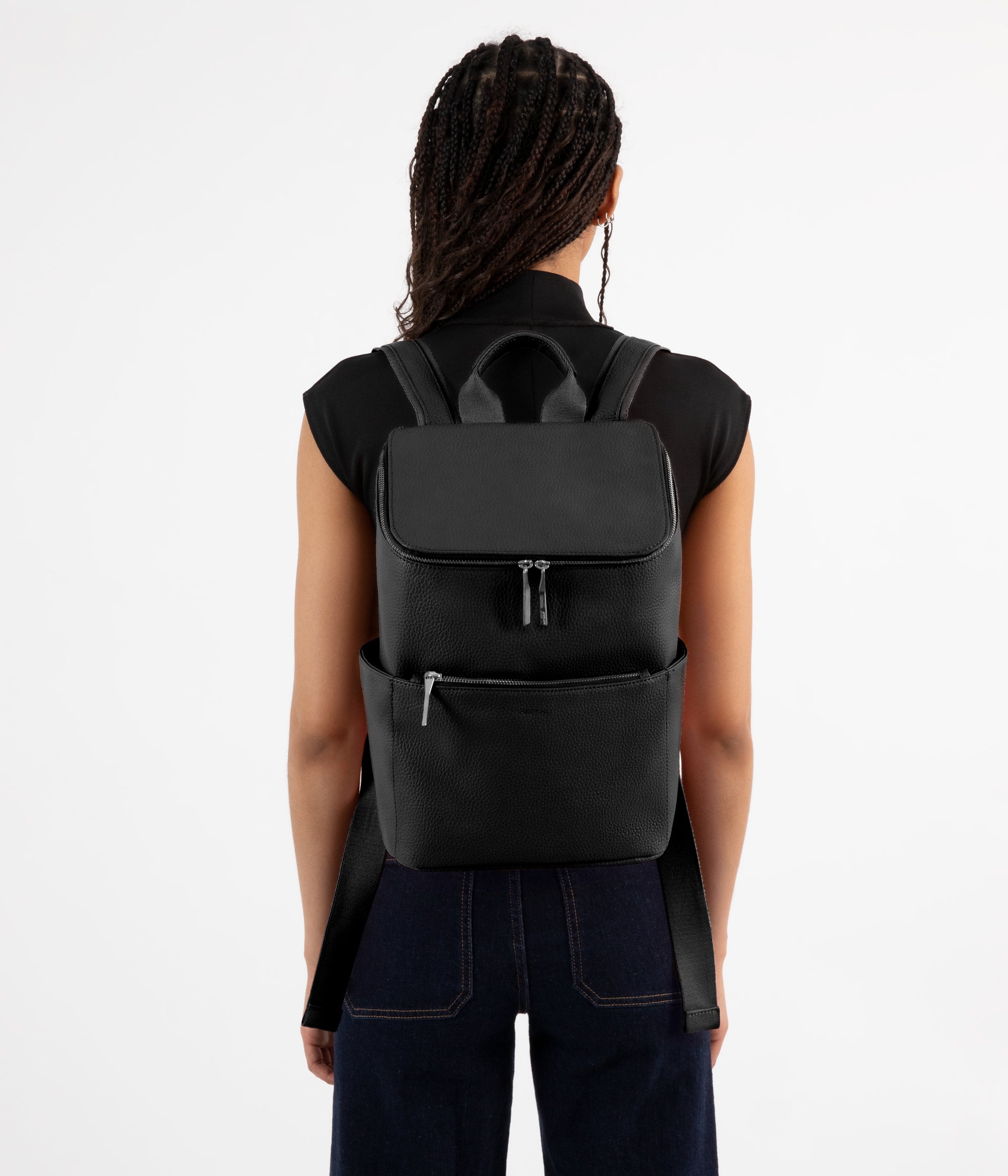 Matt & Nat Purity Brave Rucksack Schwarz 13 Zoll