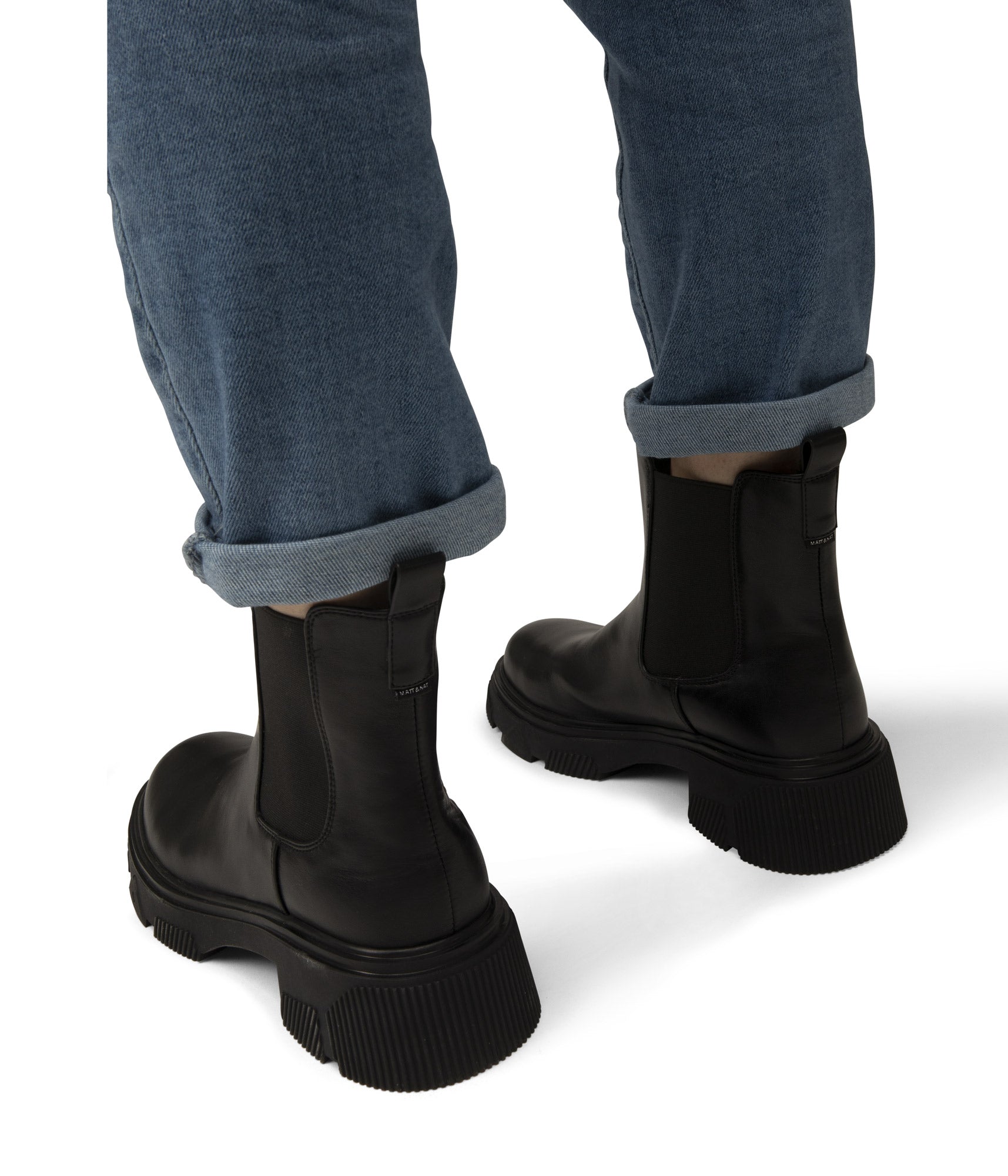 Matt & Nat Tayla Chelsea Boots Schwarz vegan