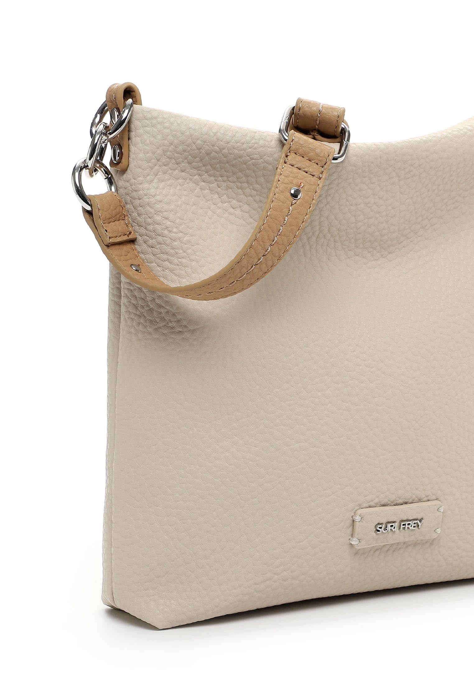 SURI FREY Batty Shoulder Bag Schultertasche Beige Zipper