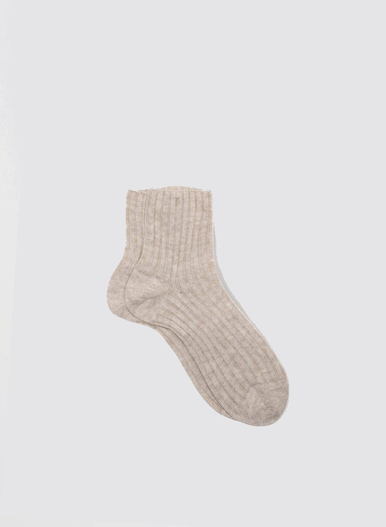 Maria la Rosa WS011UN0203 Socken Hellgrau Cashmere