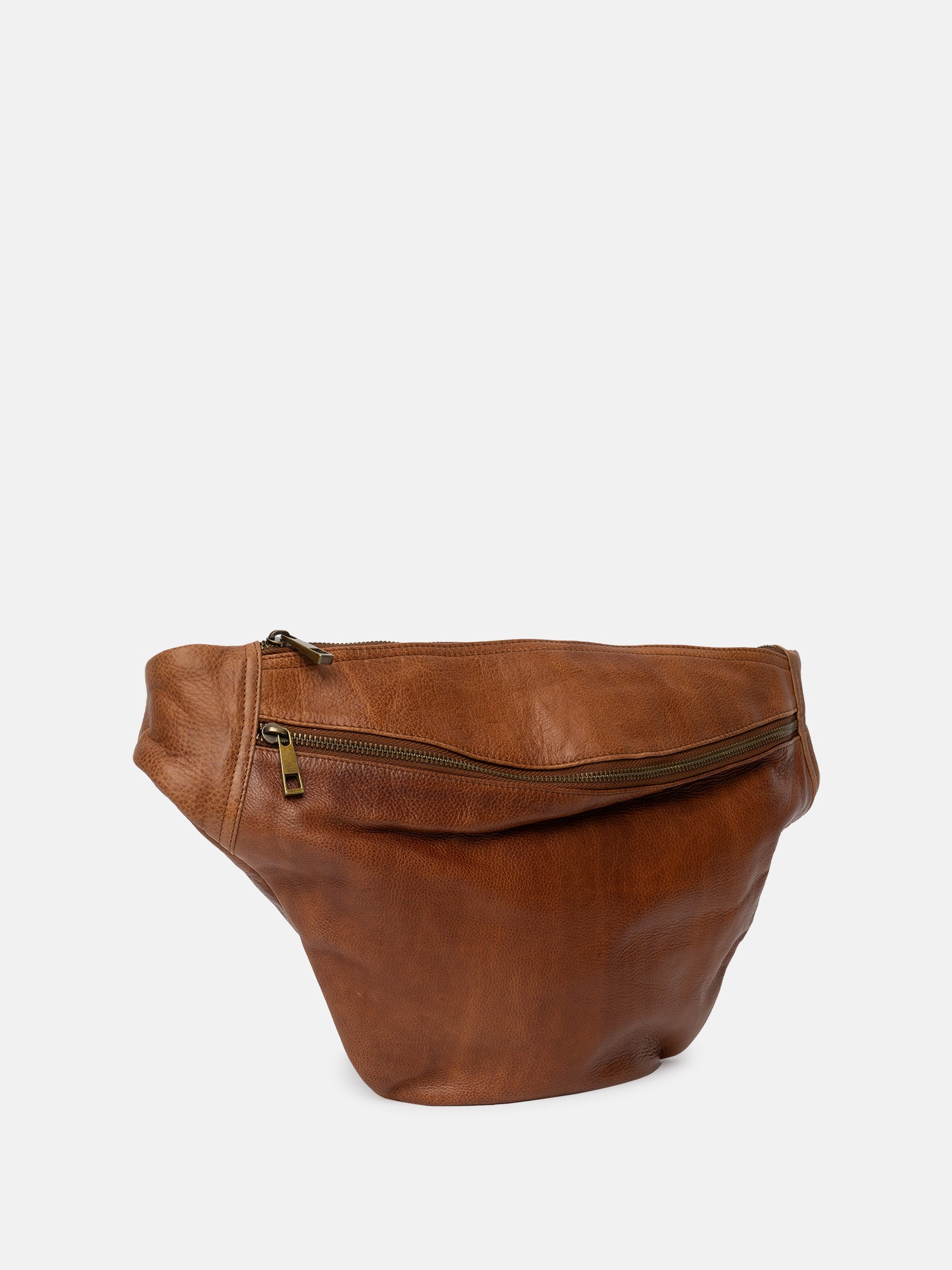 RE:DESIGNED Merla Urban 4989 Bauchtasche Walnut Leder