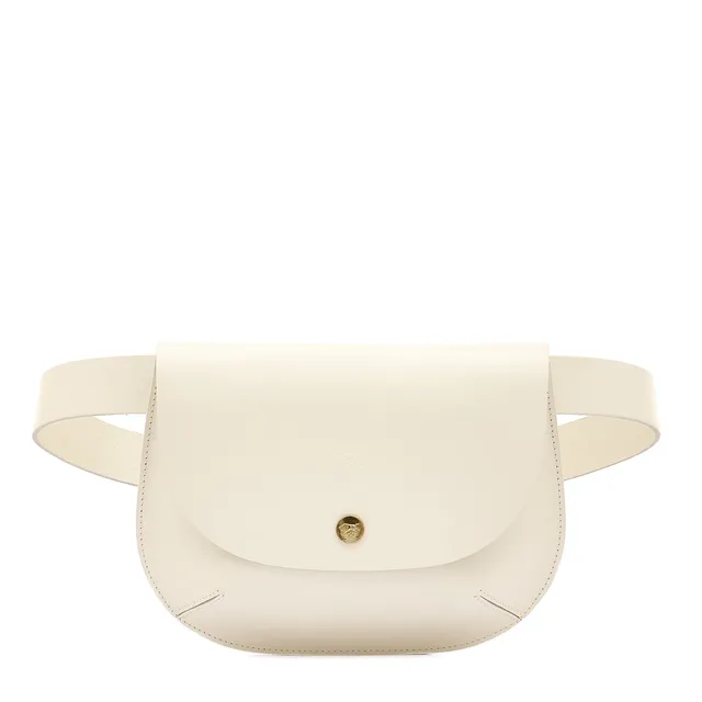Il Bisonte Parione Gürteltasche Vollleder latte
