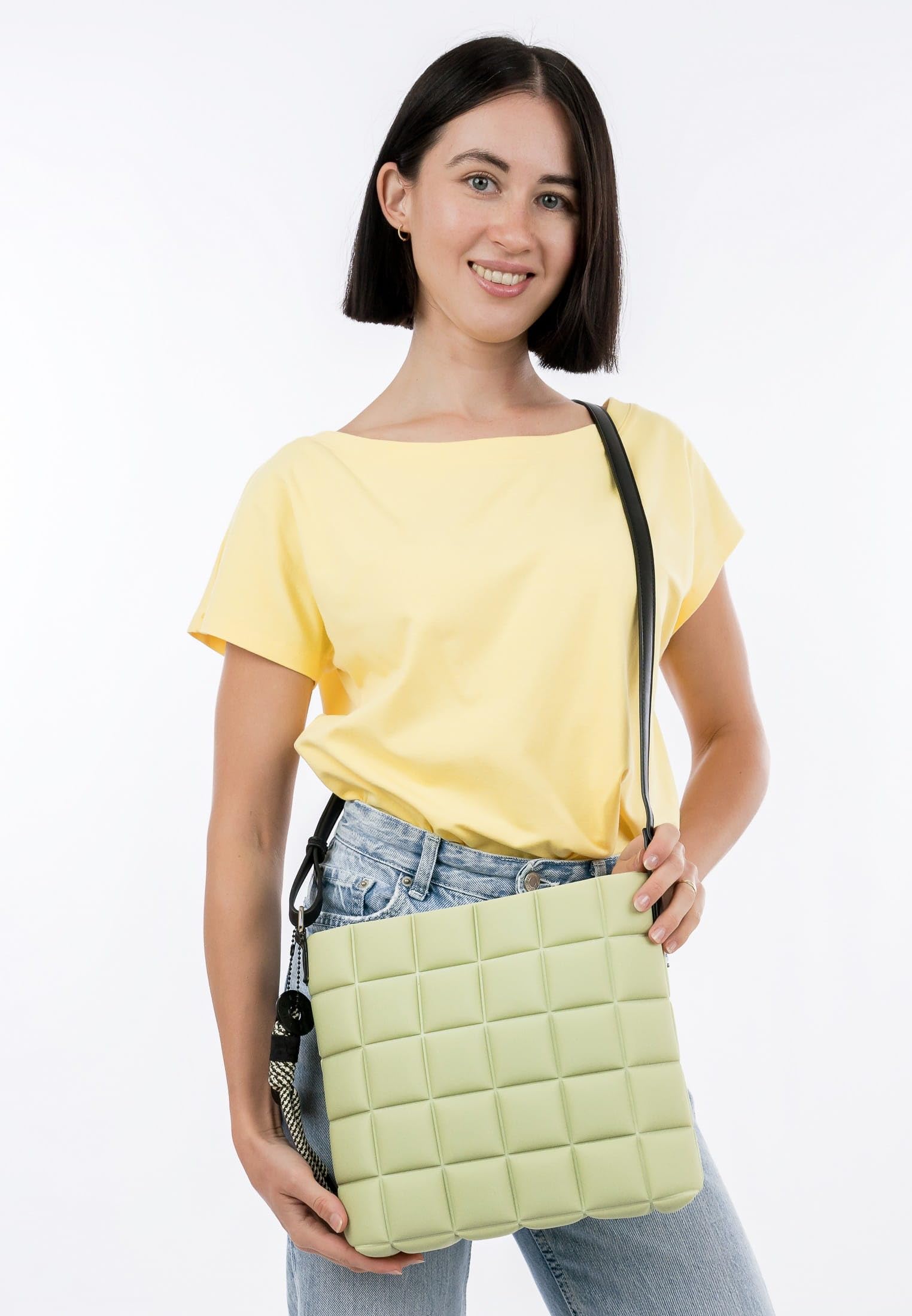 SURI FREY Jancy Crossover Bag Umhängetasche Hellgrün Step