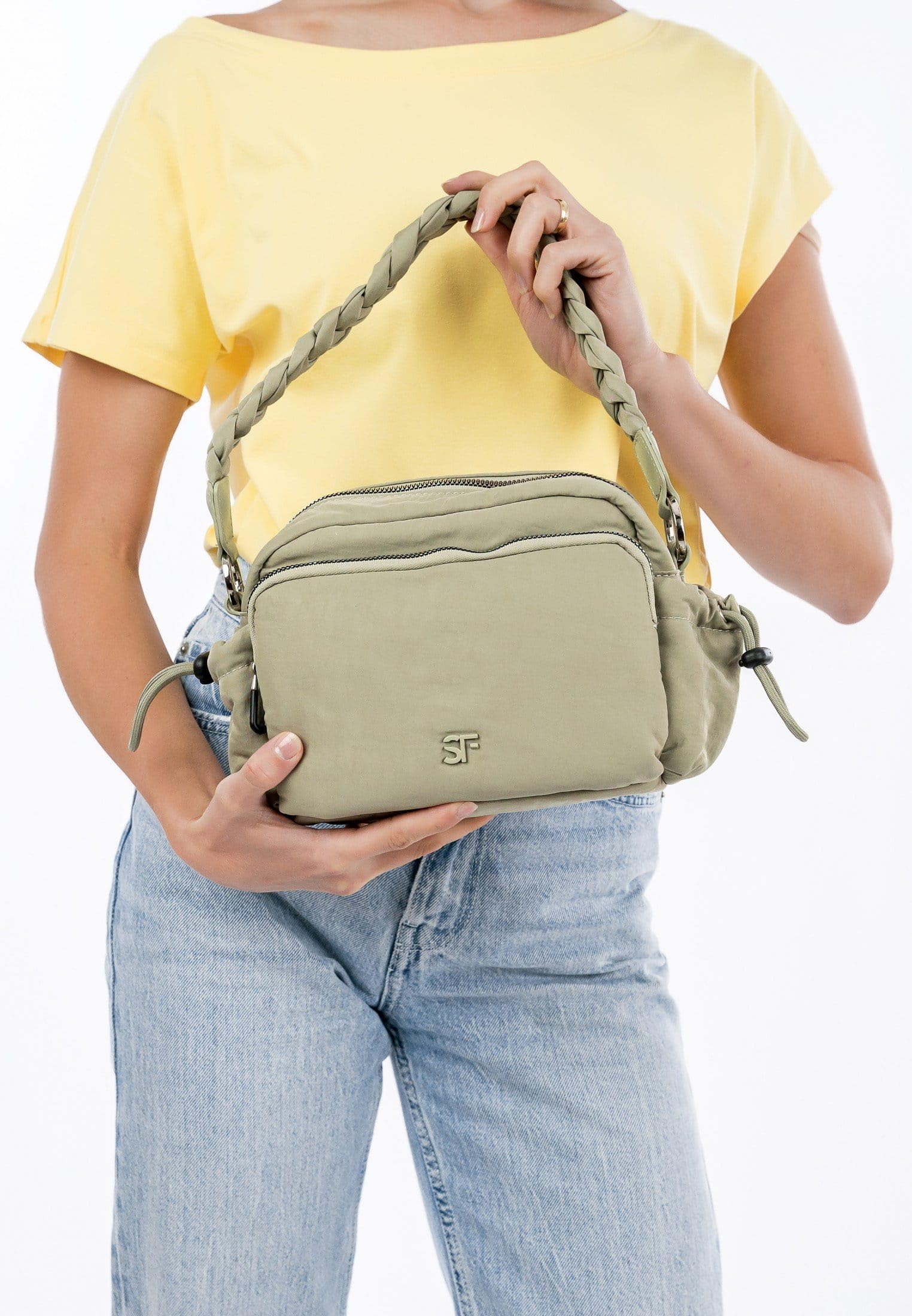 SURI FREY Abby Umhängetasche Lightkhaki Polyester