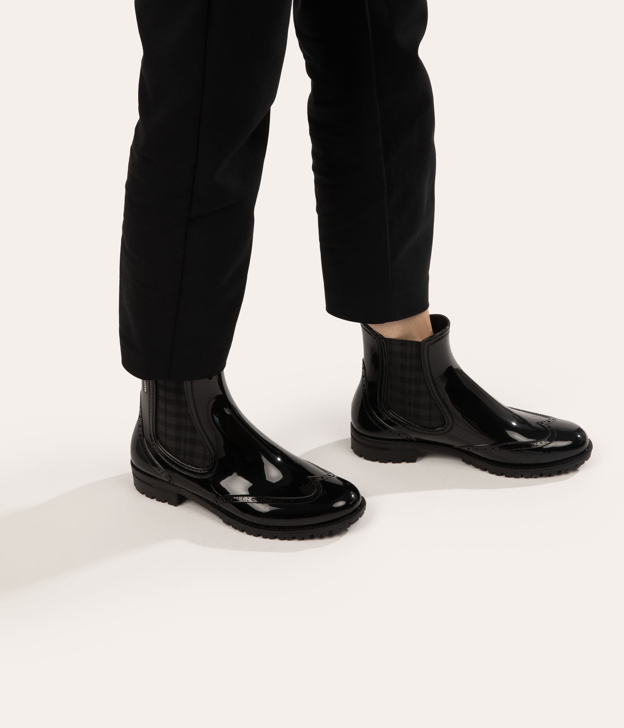 Matt & Nat Denver Regenstiefel Damen Schwarz 38