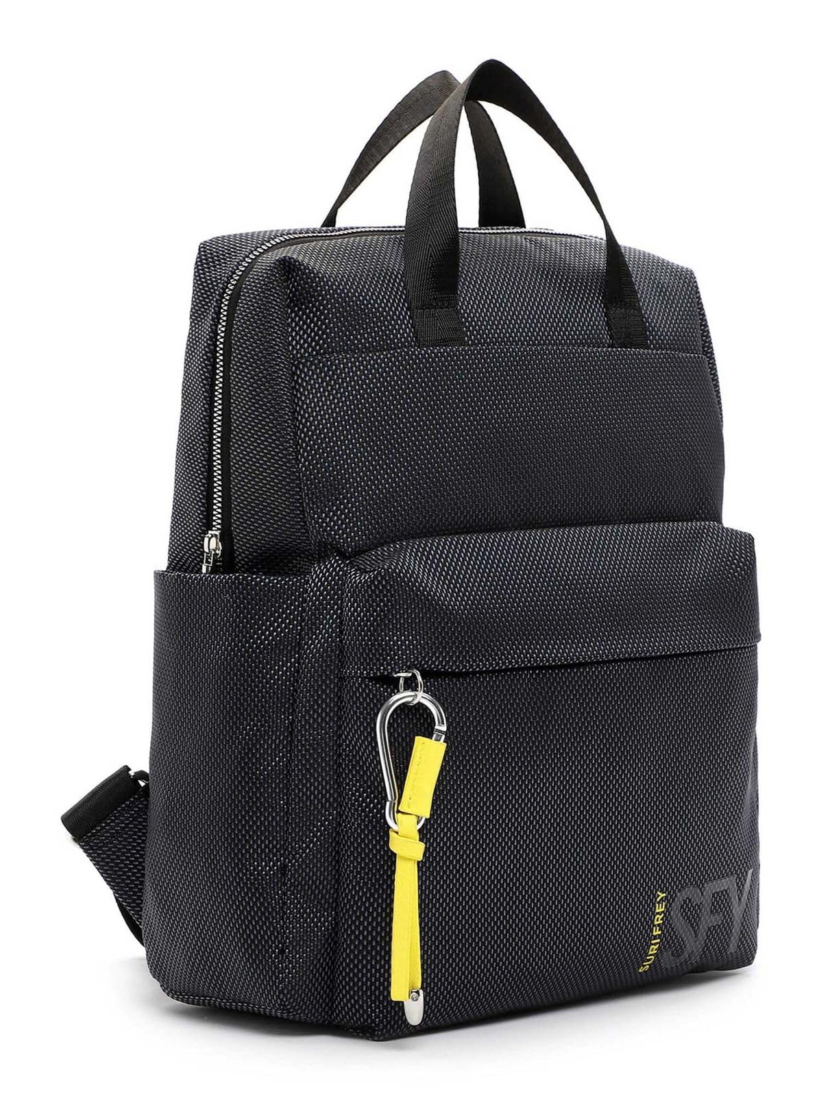 SURI FREY Marry City Backpack M Rucksack Black Laptopfach