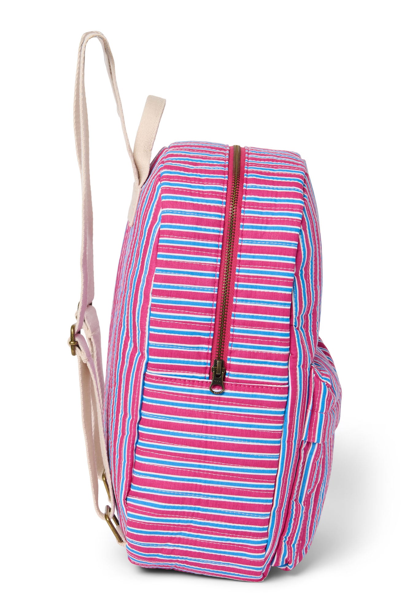 Studio Noos Poplin Midi Rucksack Himbeer