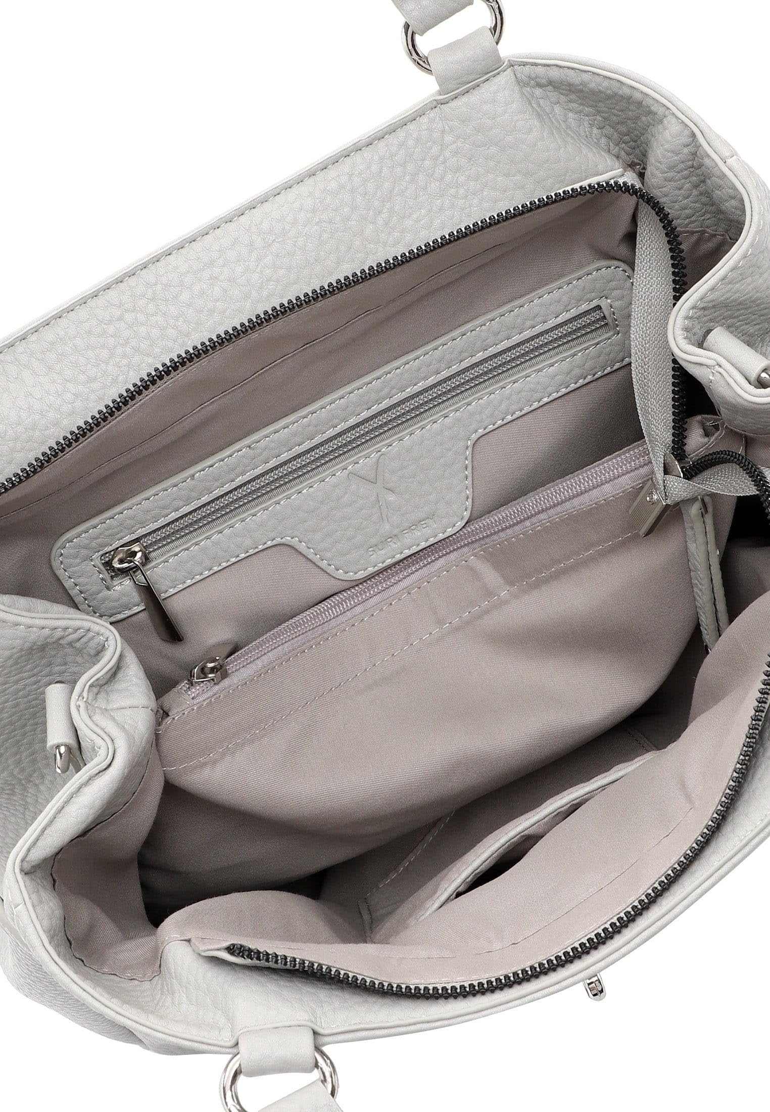 SURI FREY Leony Cityshopper M Handtasche Hellgrau