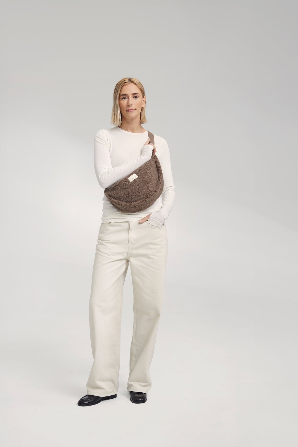 Studio Noos Teddy Bauchtasche Braun Erwachsene