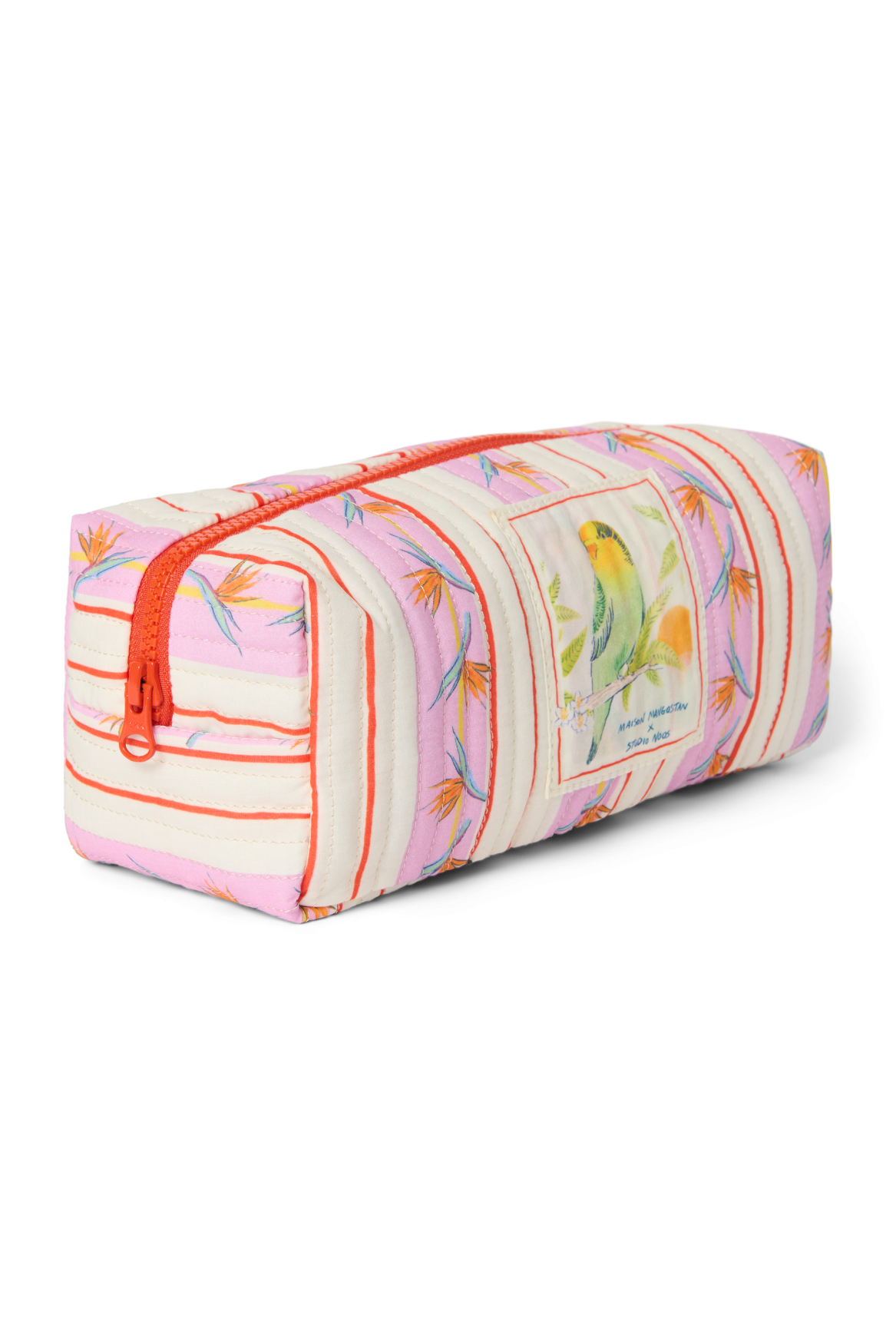 Studio Noos Maison Mangostan Birds Pouch Rosa