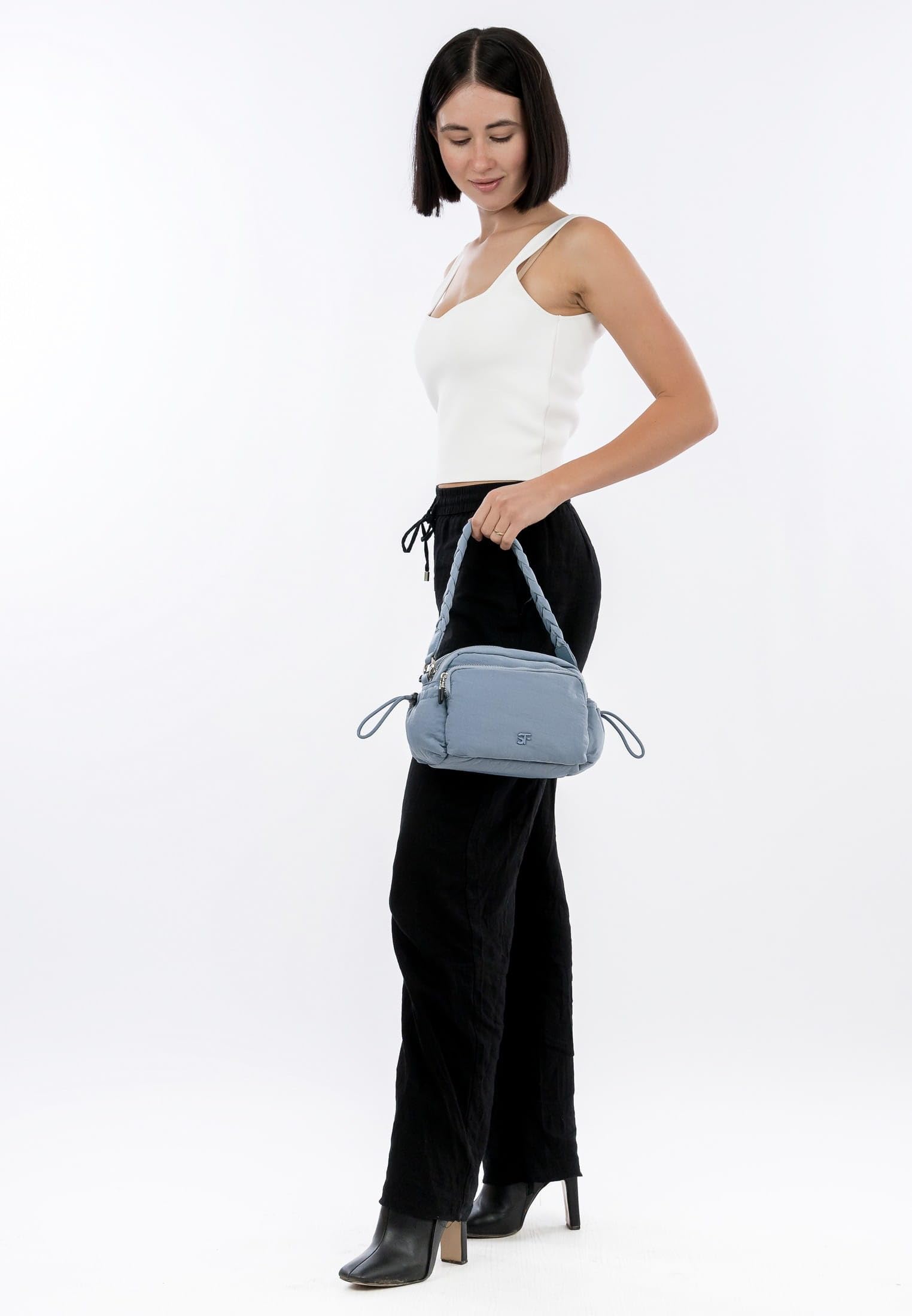 SURI FREY Abby Crossover Bag Umhängetasche Denim