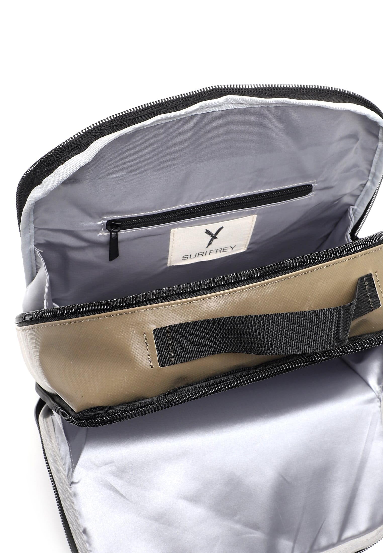 SURI FREY Jessey Plane Rucksack Khaki mit Laptopfach