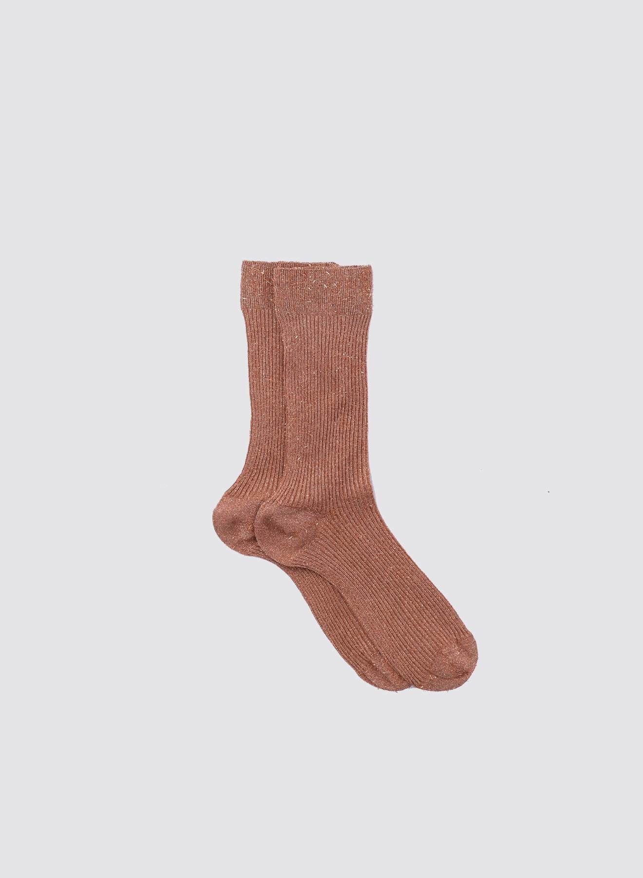 Maria la Rosa WD0B2UN0808 Socken Grün Lurex