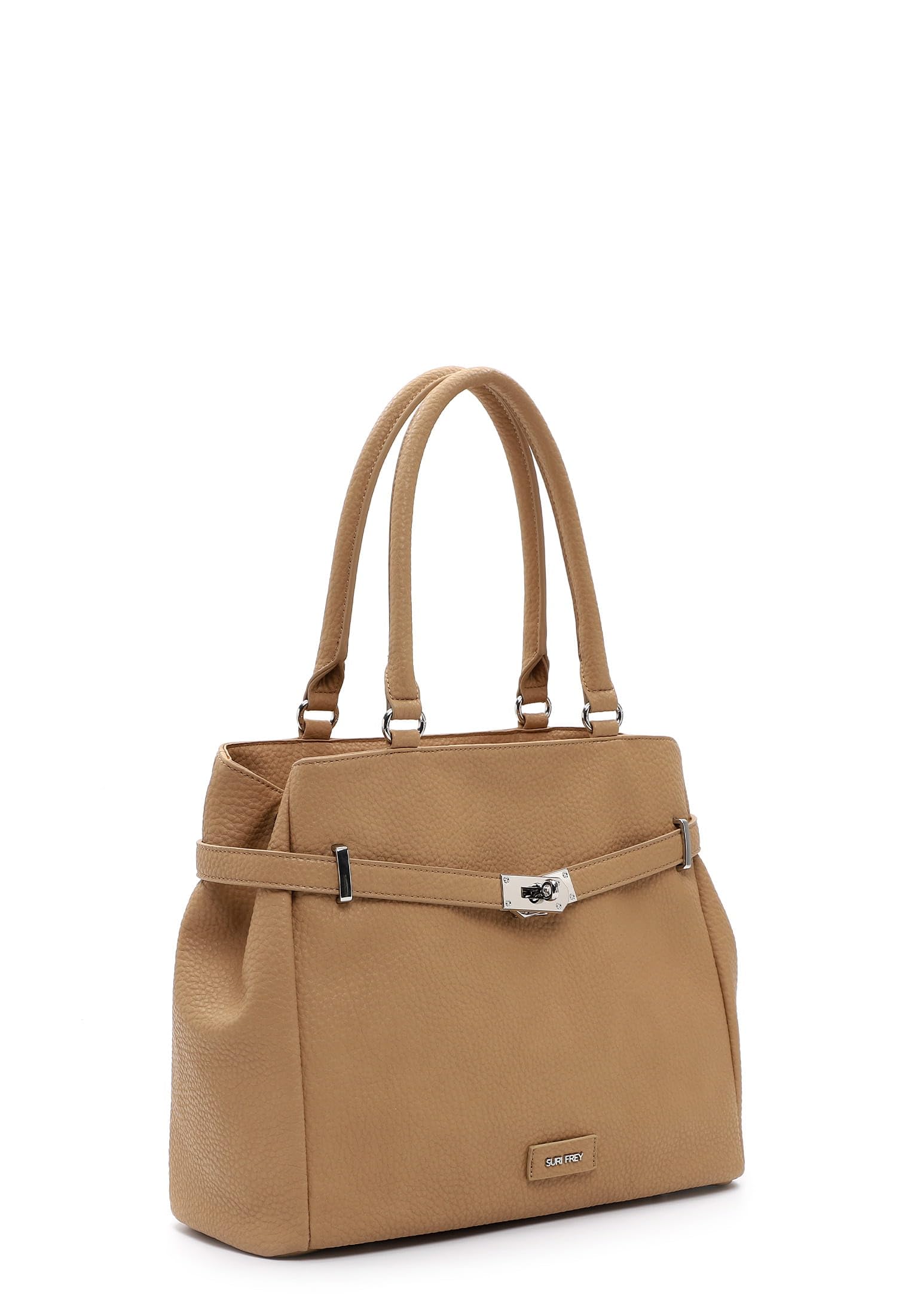 SURI FREY SFY Leony 14813 Shopper Sand mit Reißverschluss