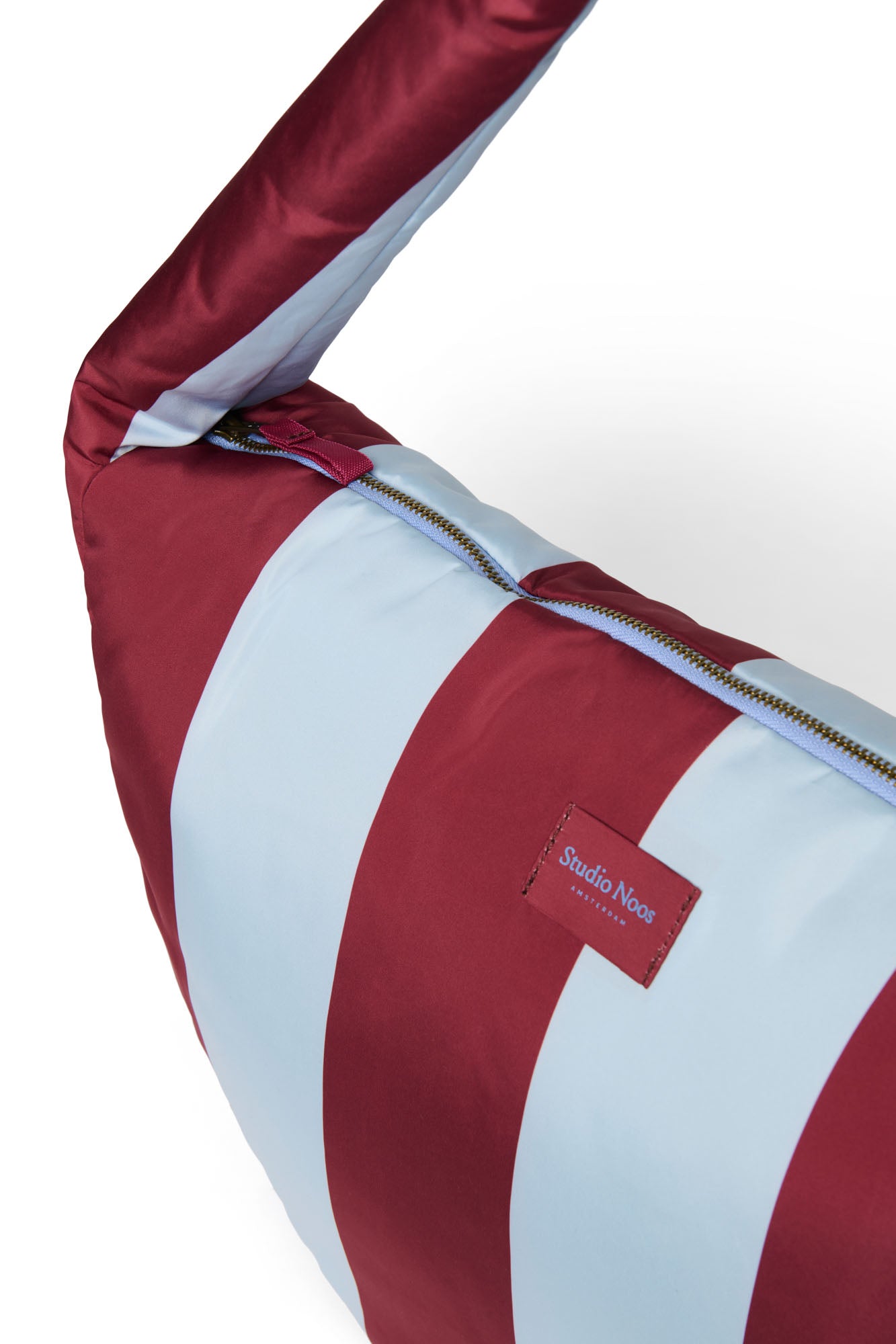 Studio Noos Bold Stripe Cross Body Bag Bordeaux