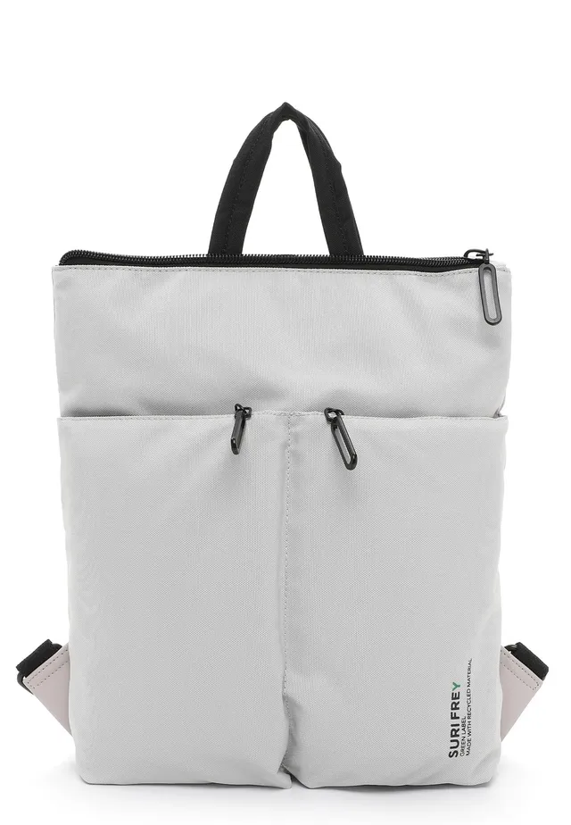 SURI FREY Jenny Tanny Rucksack Lightgrey Tabletfach