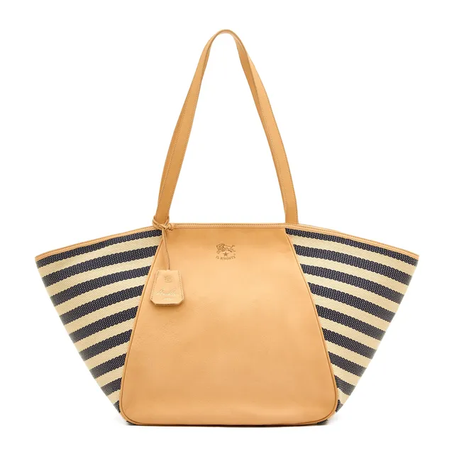 Il Bisonte Archive 1970 Shopper Vollleder Multicolor