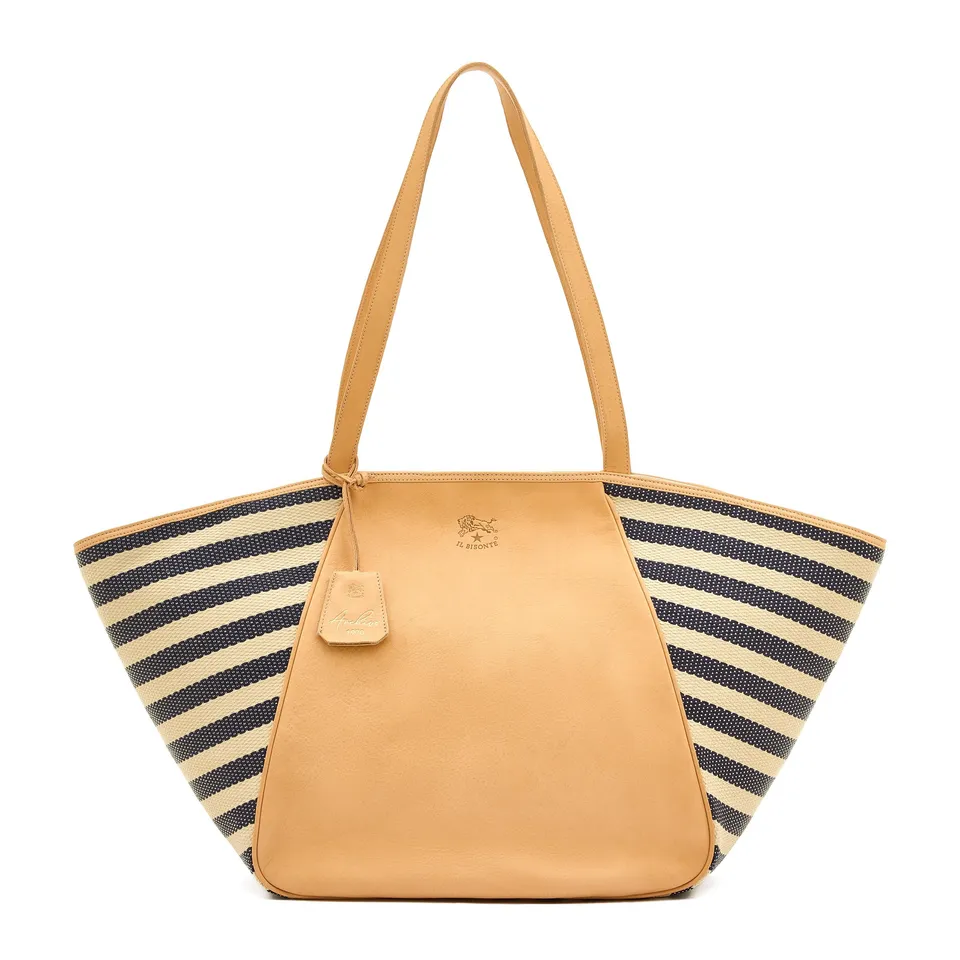 Il Bisonte Archive 1970 Shopper Vollleder Multicolor
