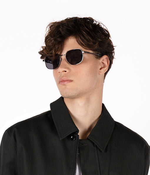Matt & Nat Eden Metall Sonnenbrille silber polarisiert