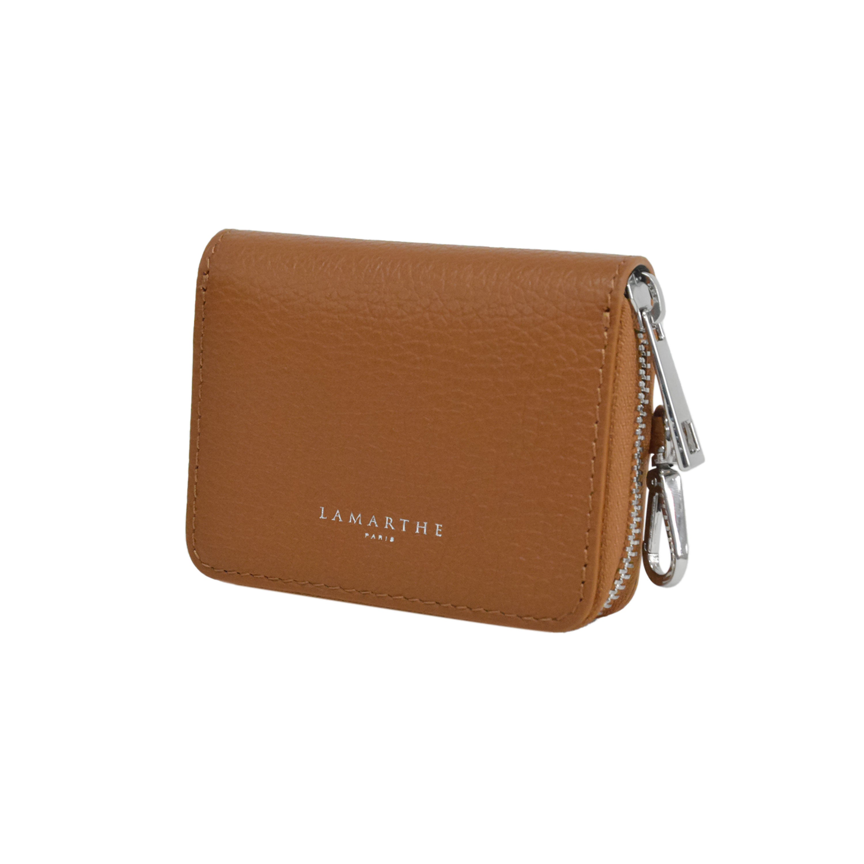 Lamarthe Saphir SPU212 Kartenetui Cognac Vollleder