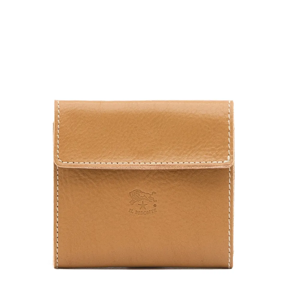 Il Bisonte Portemonnaie Vollleder Gianduia