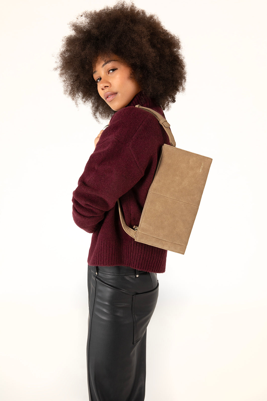 Matt & Nat Solstice Saige Schultertasche Latte