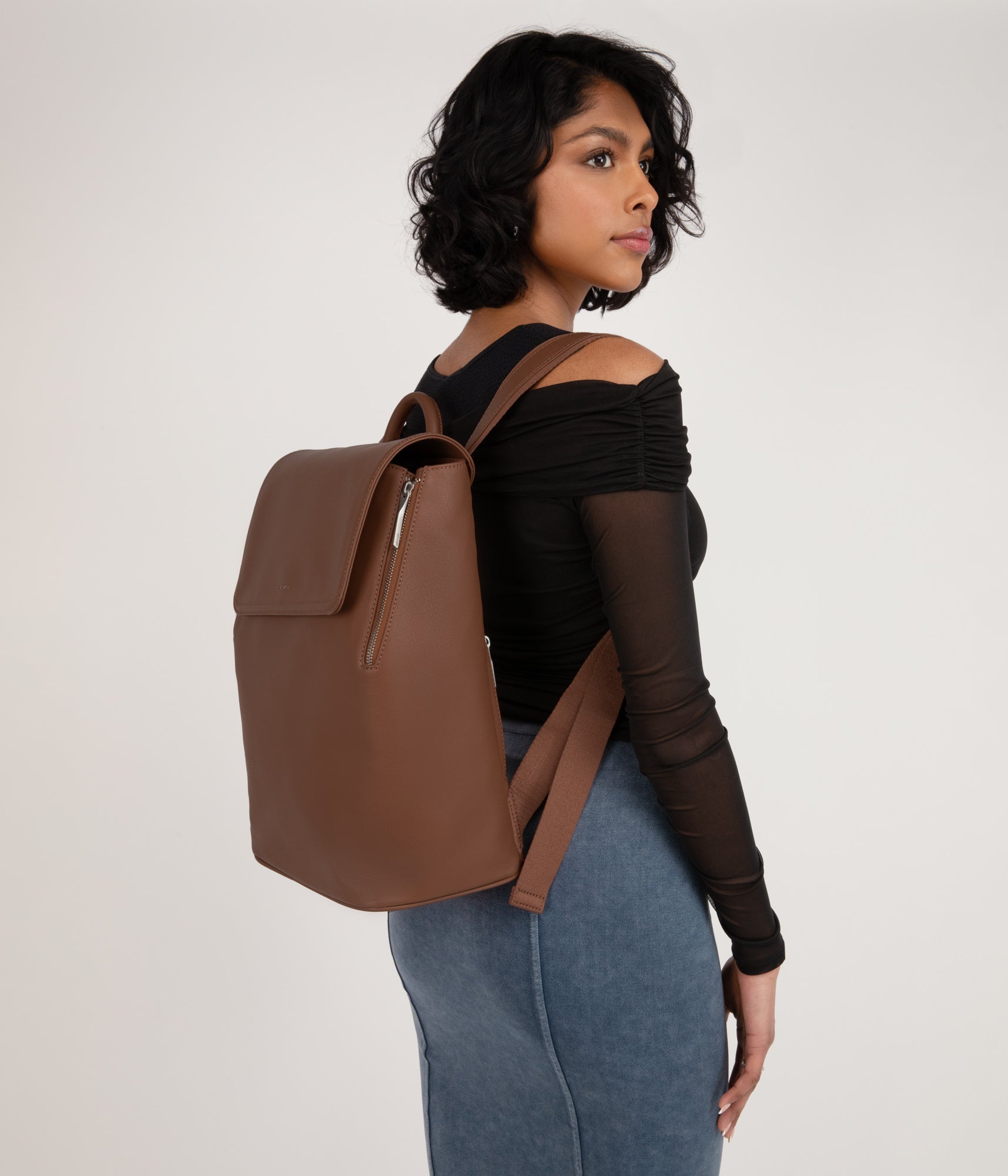 Matt & Nat Fabi Arbor Rucksack Schwarz vegan