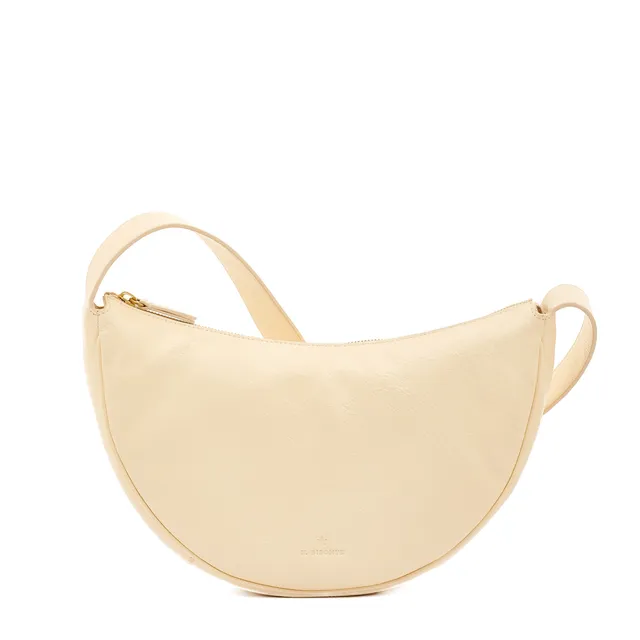 Il Bisonte Oliveta Hobo Leder latte