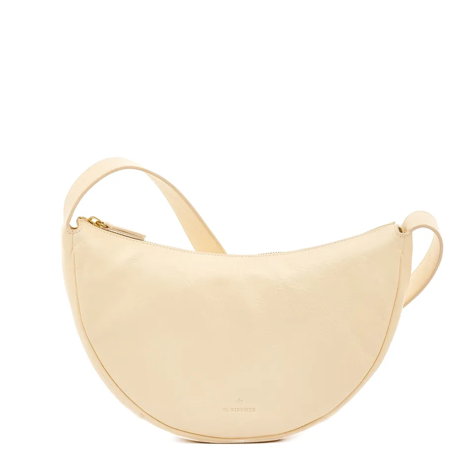 Il Bisonte Oliveta Hobo Leder latte