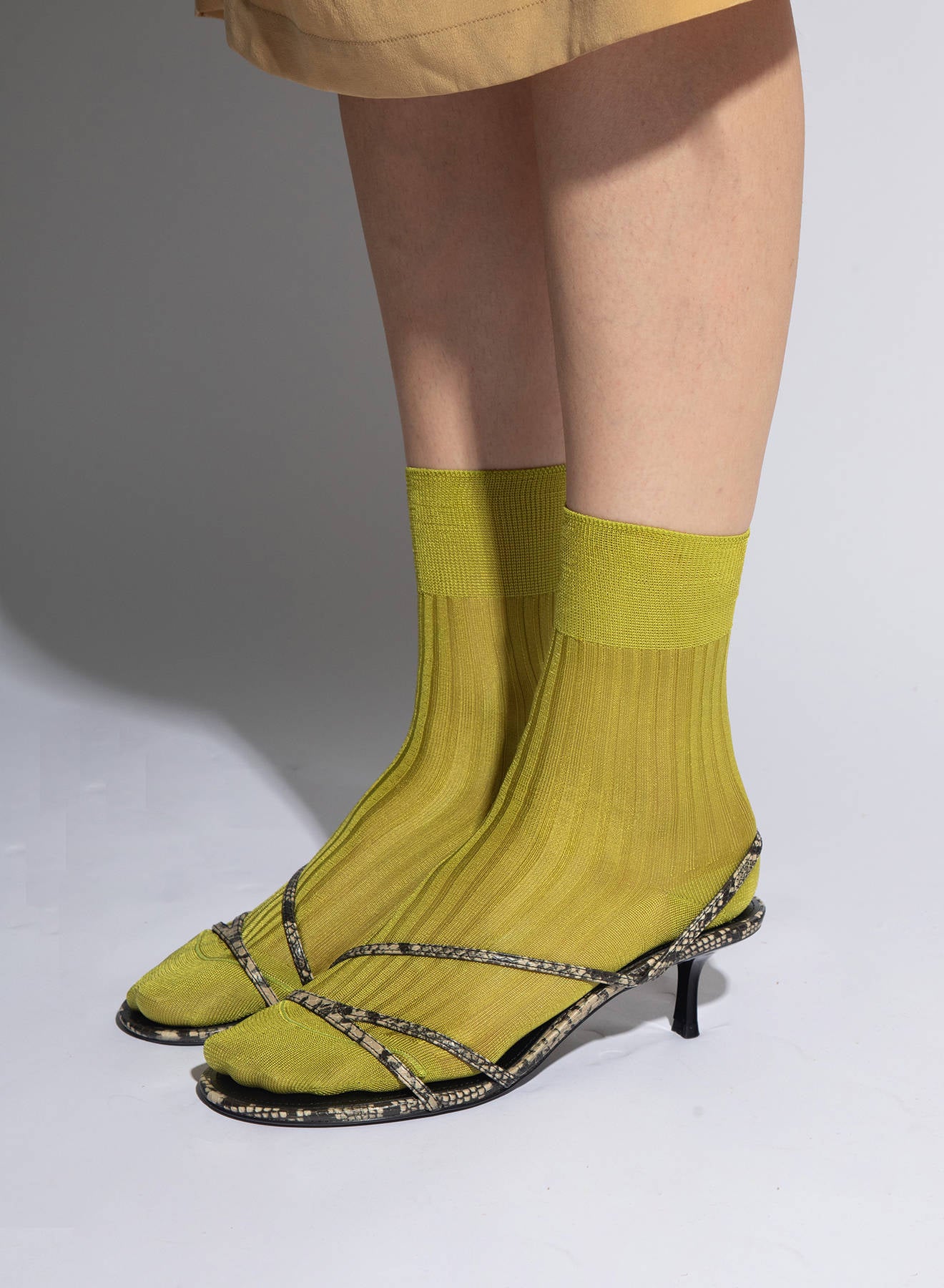 Maria la Rosa Top Gun Socken Emerald Seide