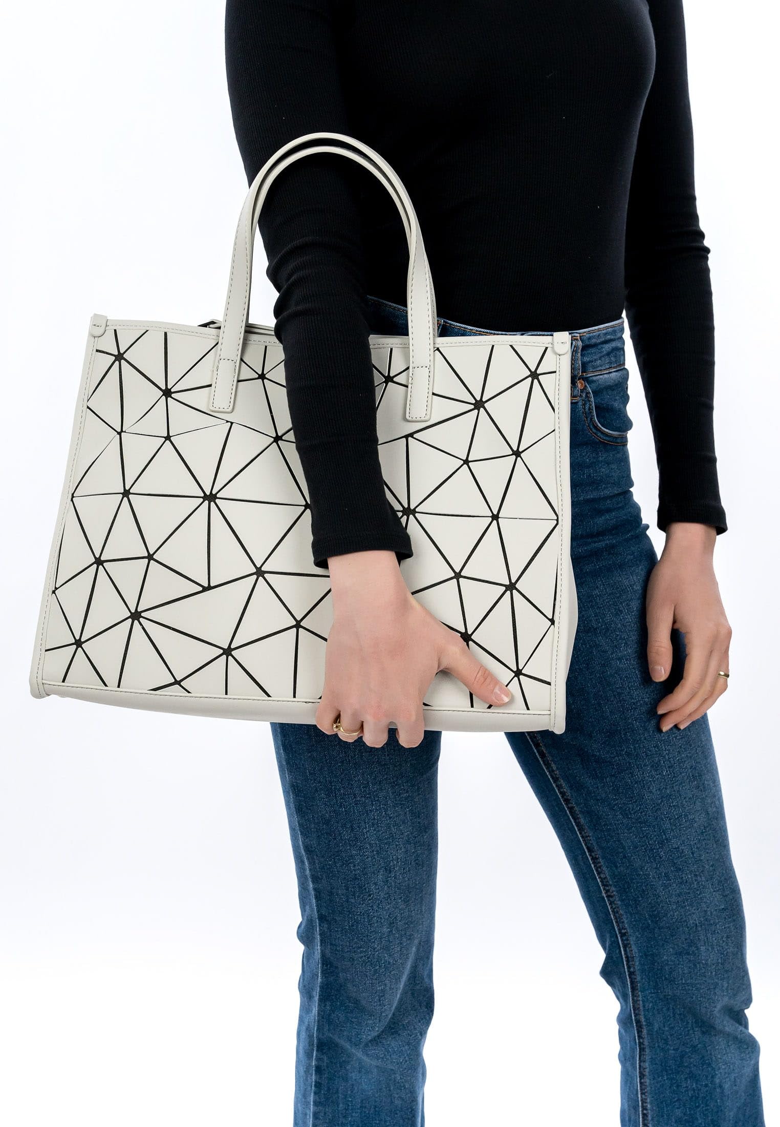 SURI FREY Jessy-Lu Cityshopper L Shopper Ecru