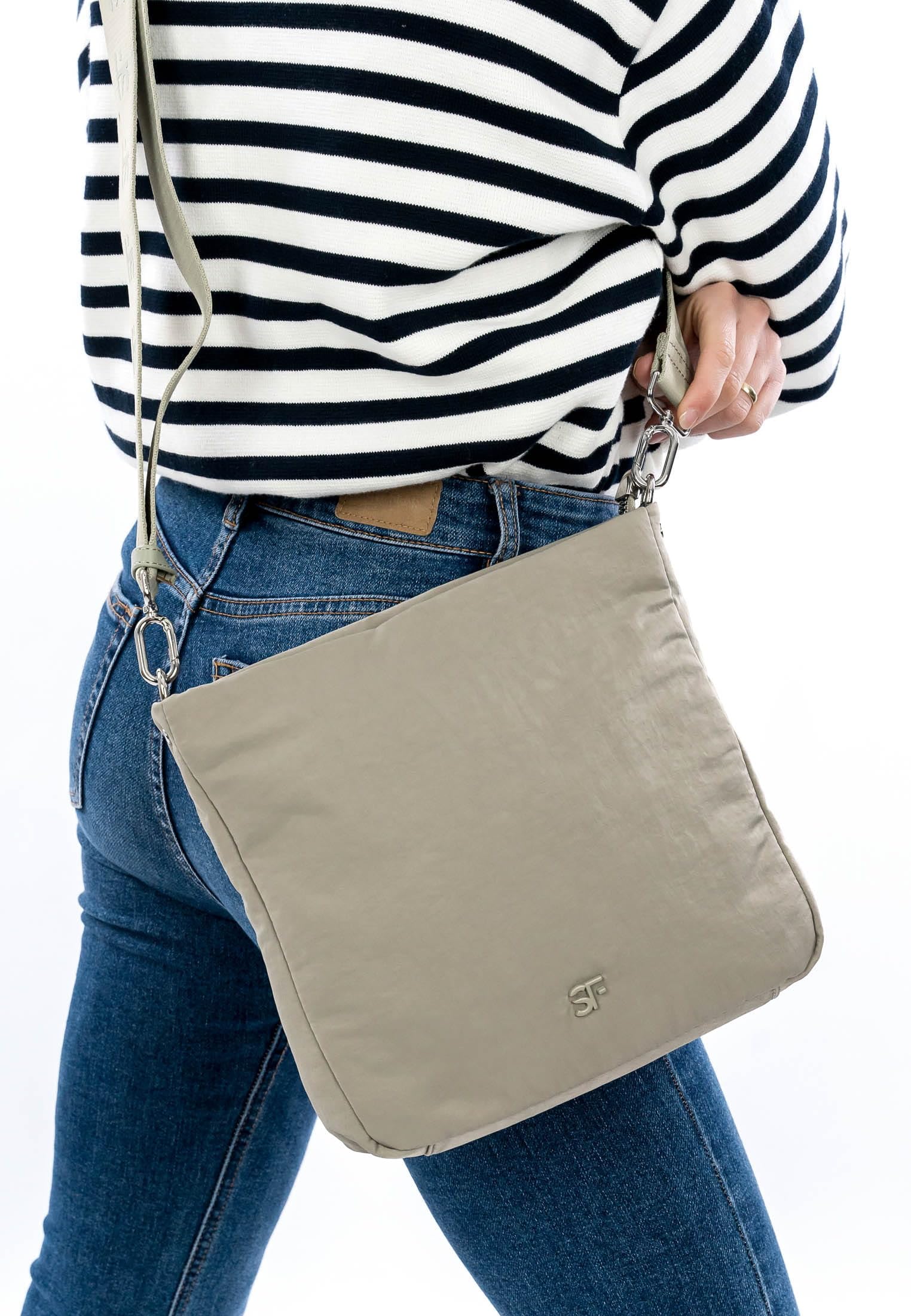 SURI FREY Abby Crossover Tasche Lightkhaki