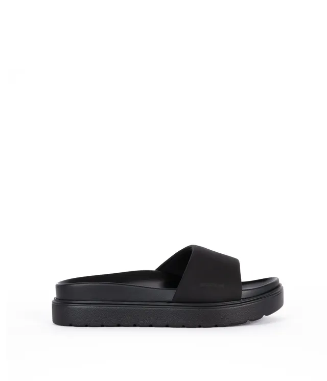 Matt & Nat Toyo Sandalen Schwarz Plateau 5 cm