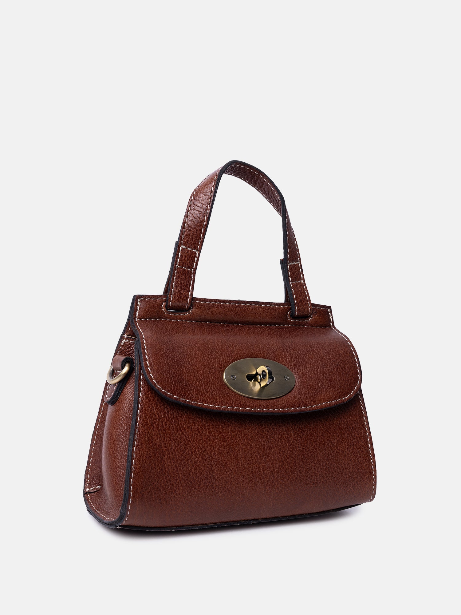RE:DESIGNED Saya Small 6654 Umhängetasche Cognac