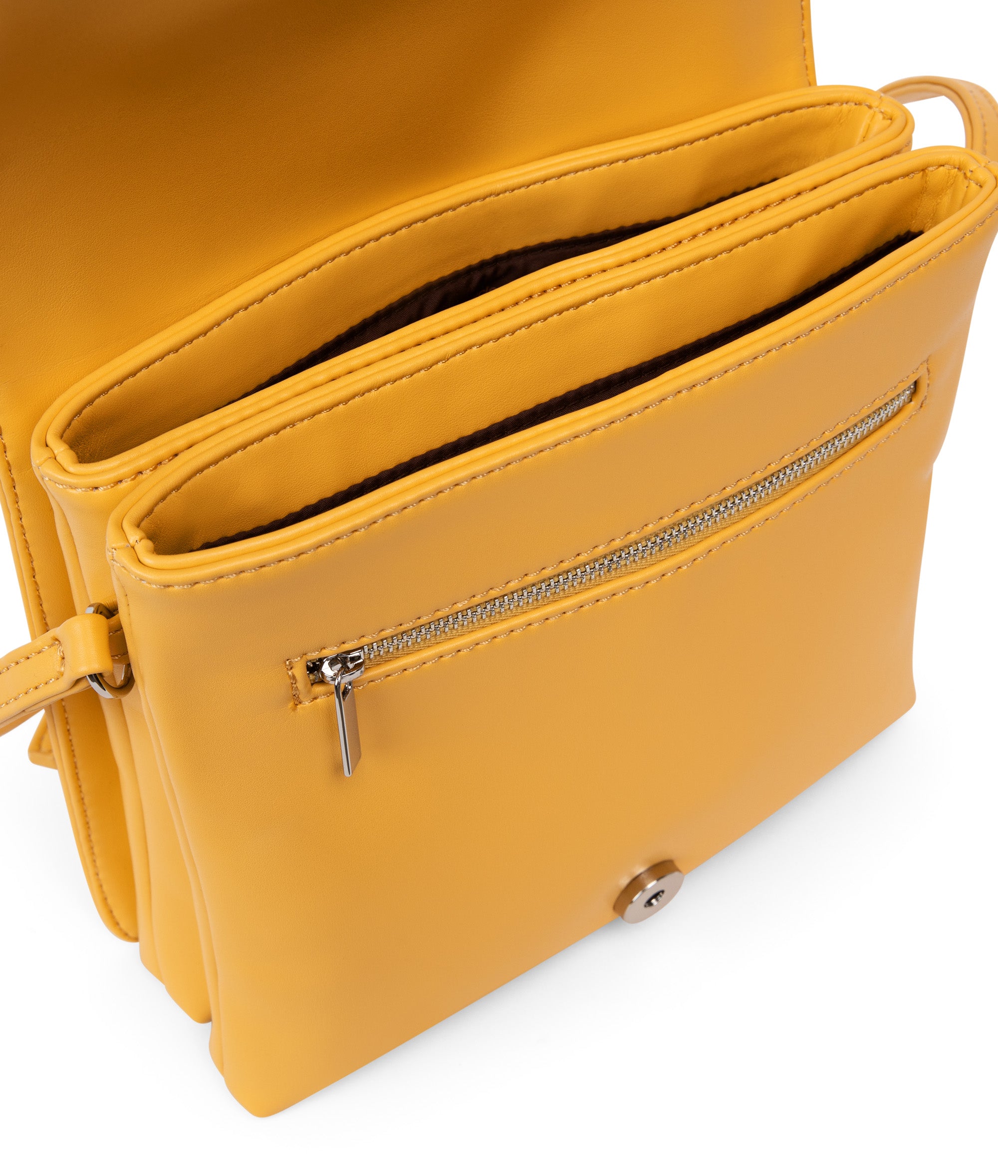 Matt & Nat Dover SM Umhängetasche citrine Loom vegan