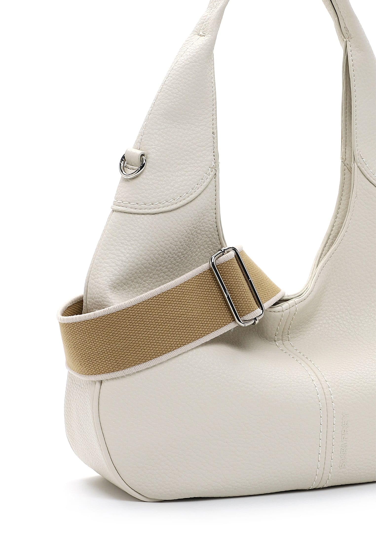 SURI FREY Nessy Shoulderbag L Umhängetasche Beige geräumig