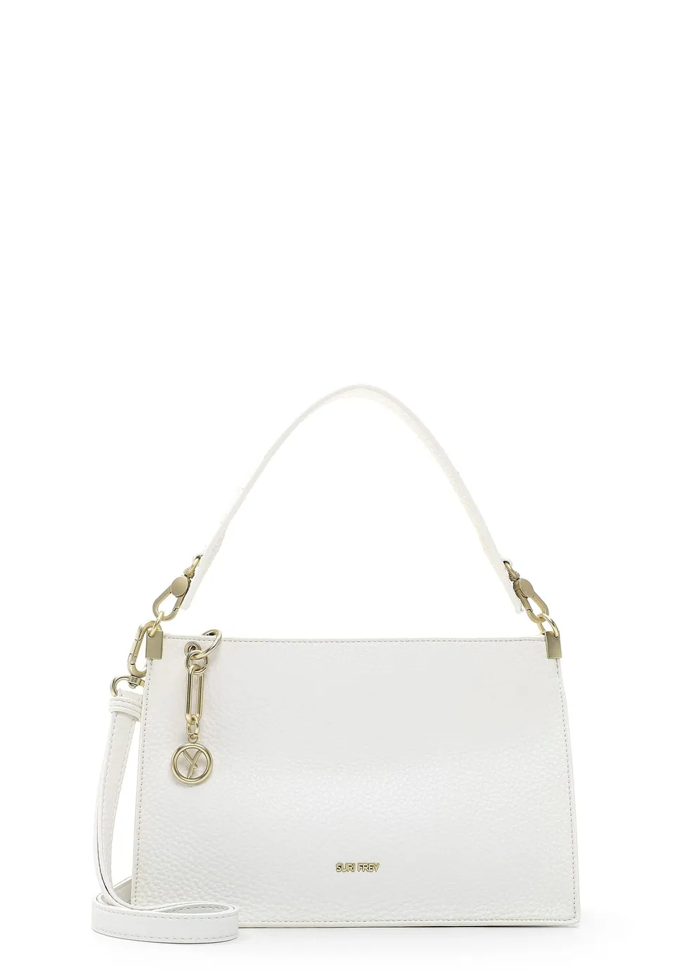 SURI FREY Gwenny Schultertasche White mit Boden