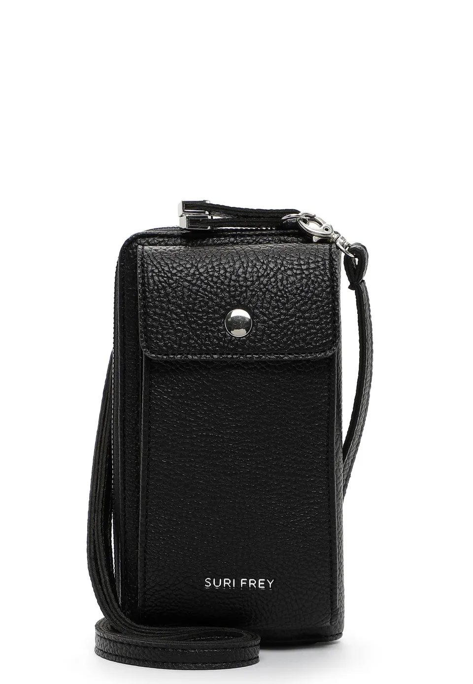 SURI FREY Freddy Smartphone Bag Geldbörse Schwarz Handyfach