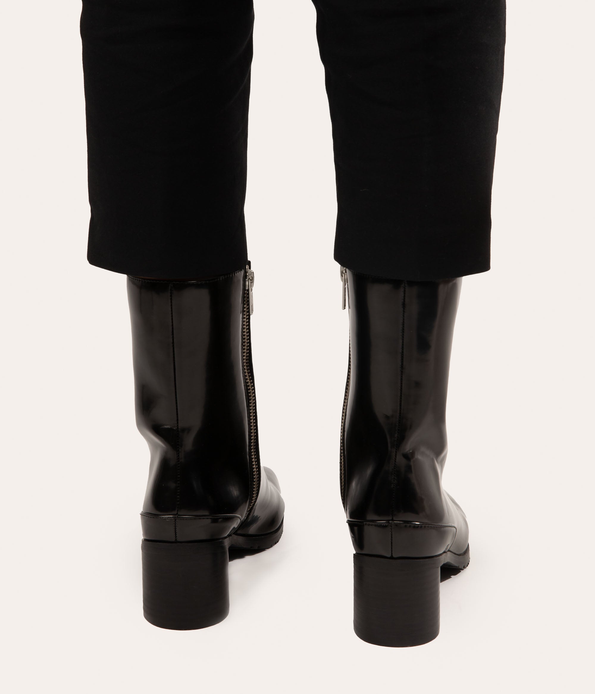Matt & Nat LIAM Stiefeletten Schwarz vegan Absatz 6 cm