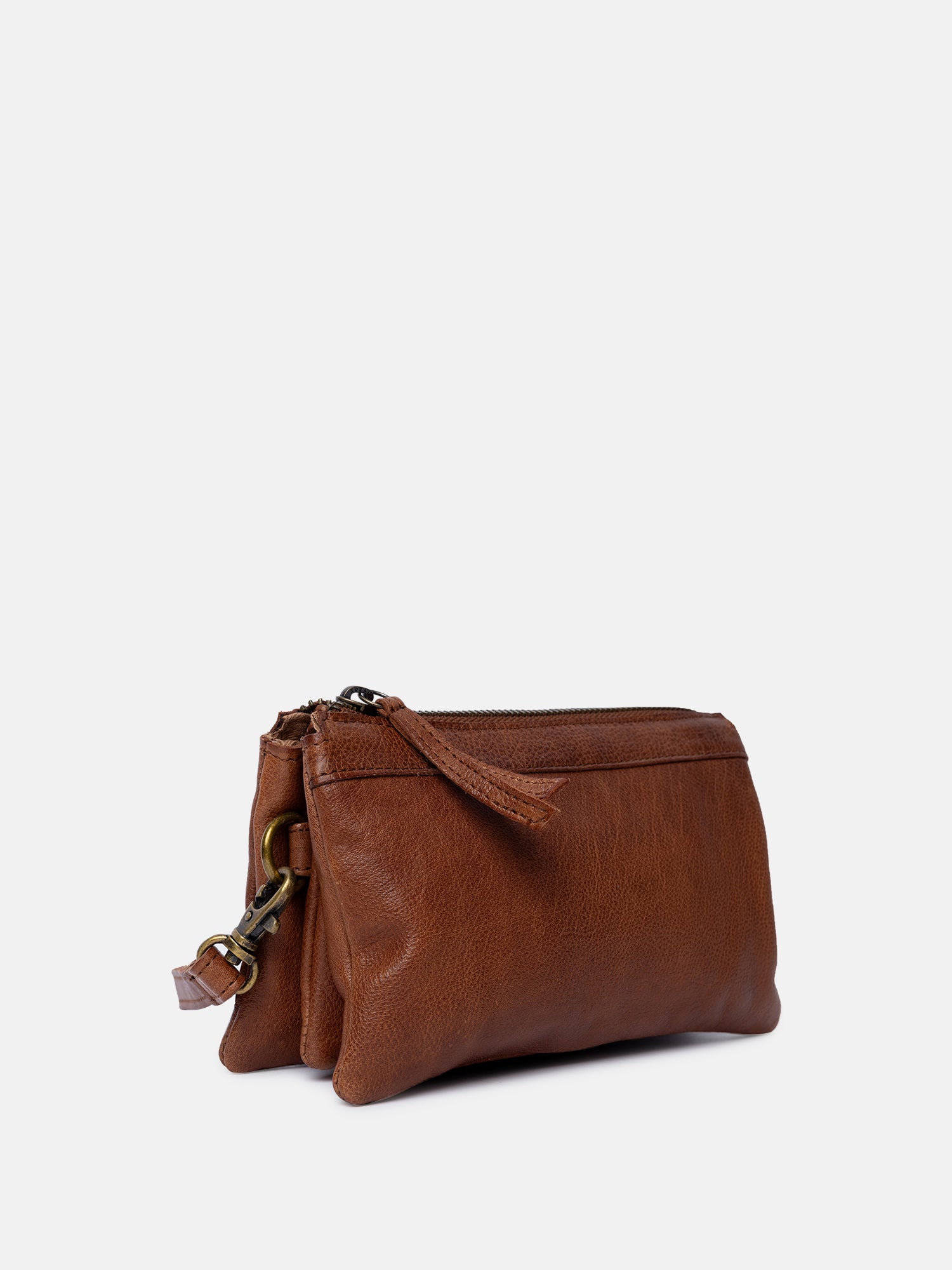 RE:DESIGNED Lisa Urban Clutch Walnut Leder