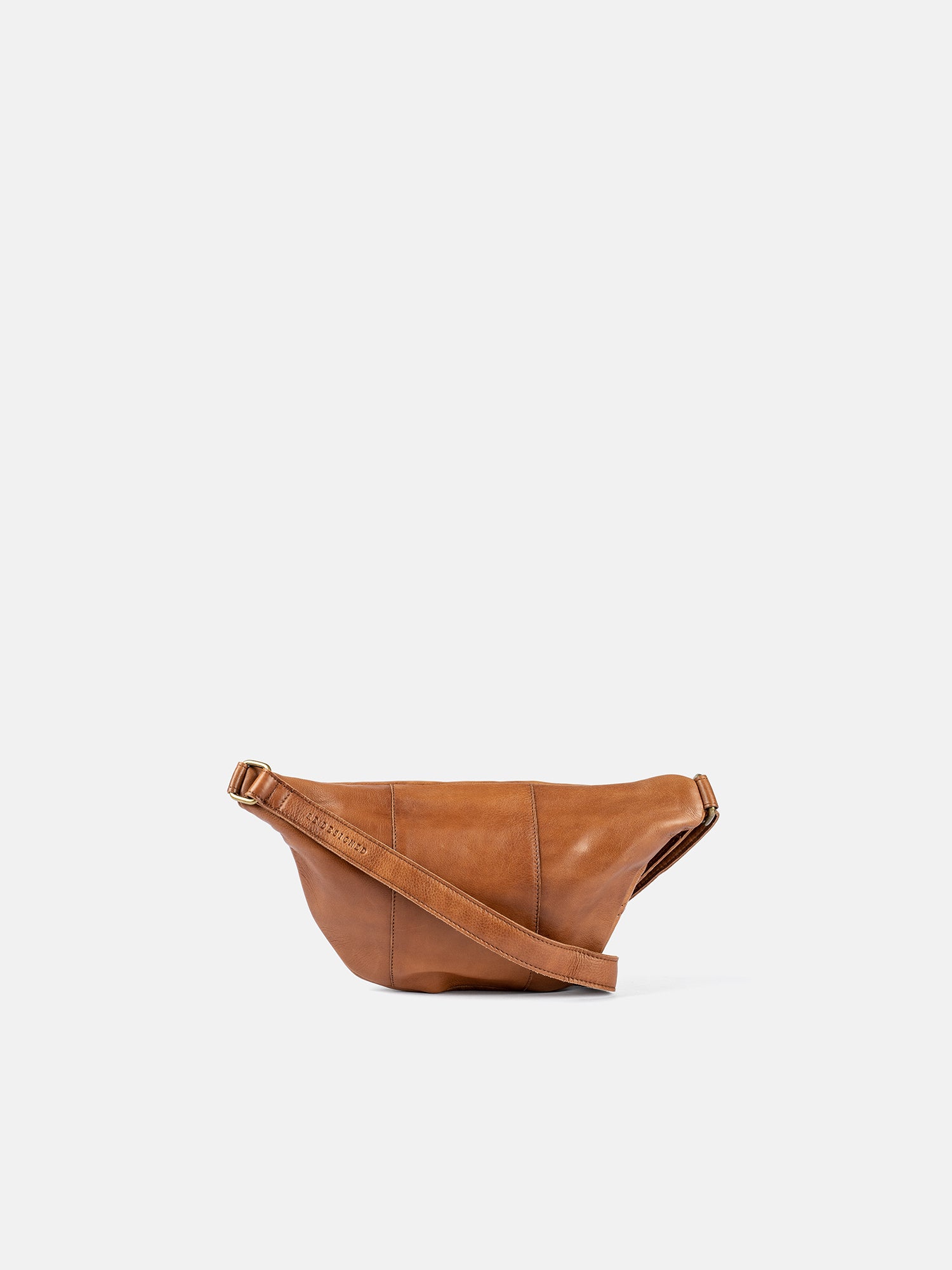 RE:DESIGNED Faust Urban Bauchtasche Walnut Vollleder