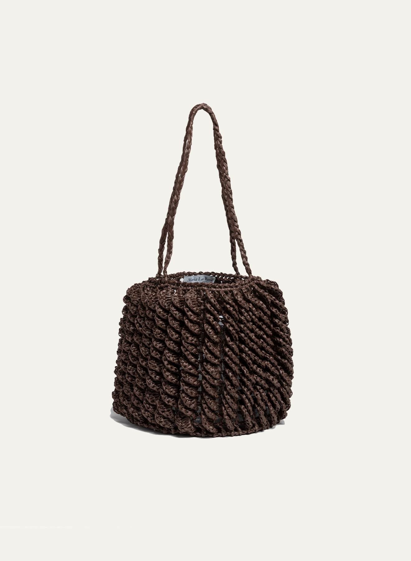 Maria la Rosa Gargano BR22.71 Tasche Ecru Rafia