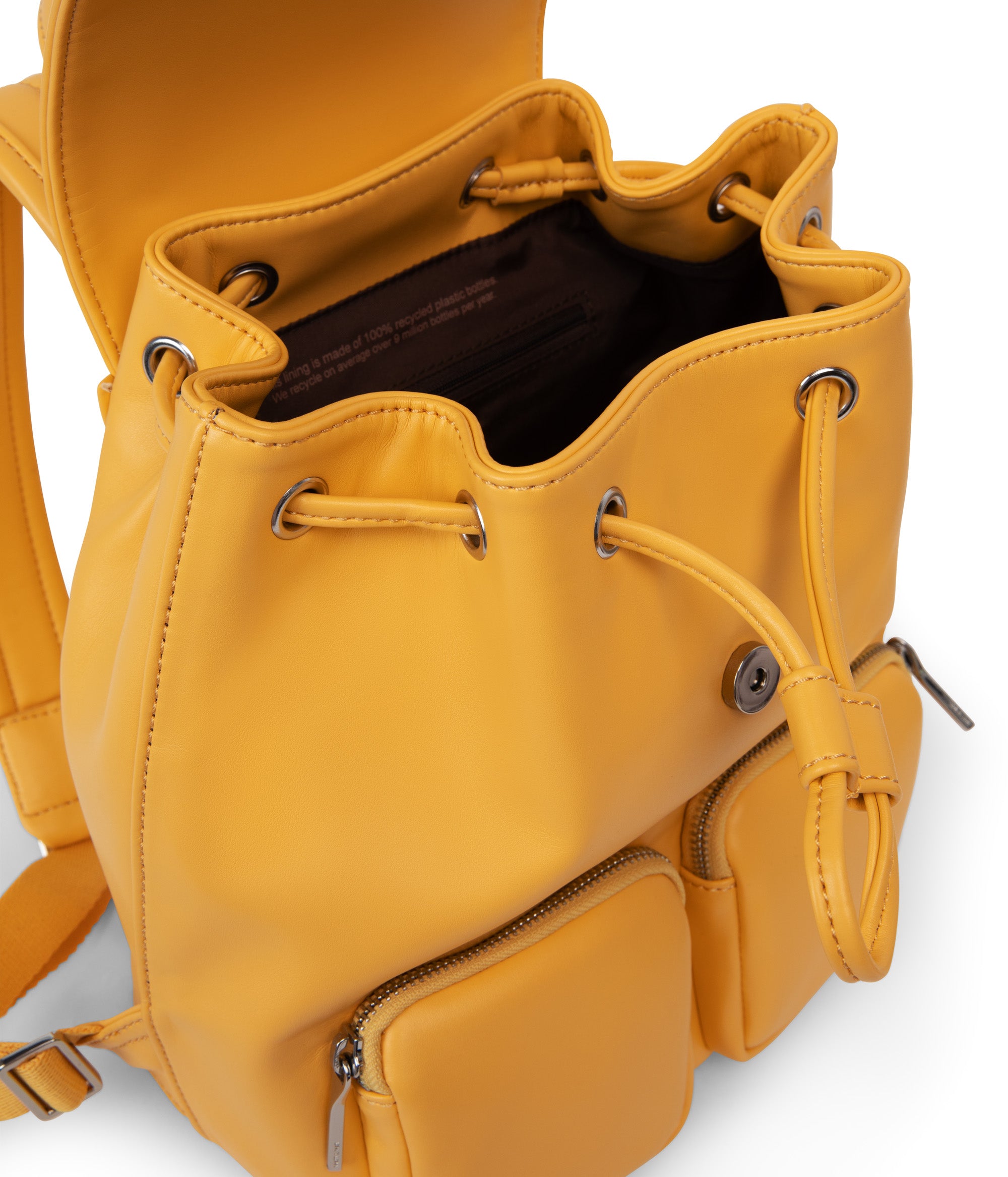 Matt & Nat Tatum Rucksack Schwarz recycelt