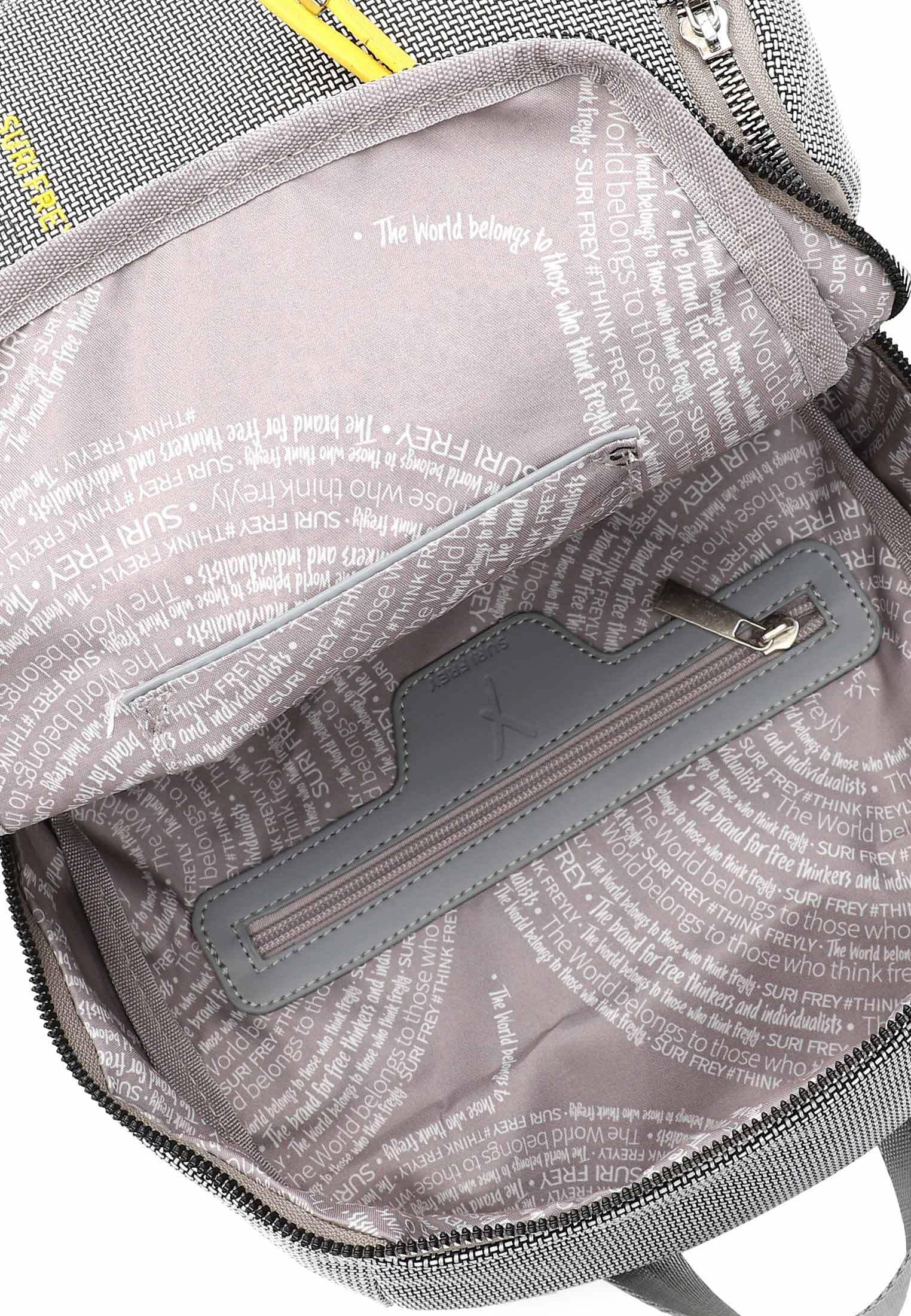 SURI FREY Suri Sports Marry Backpack Rucksack hellgrau 27cm