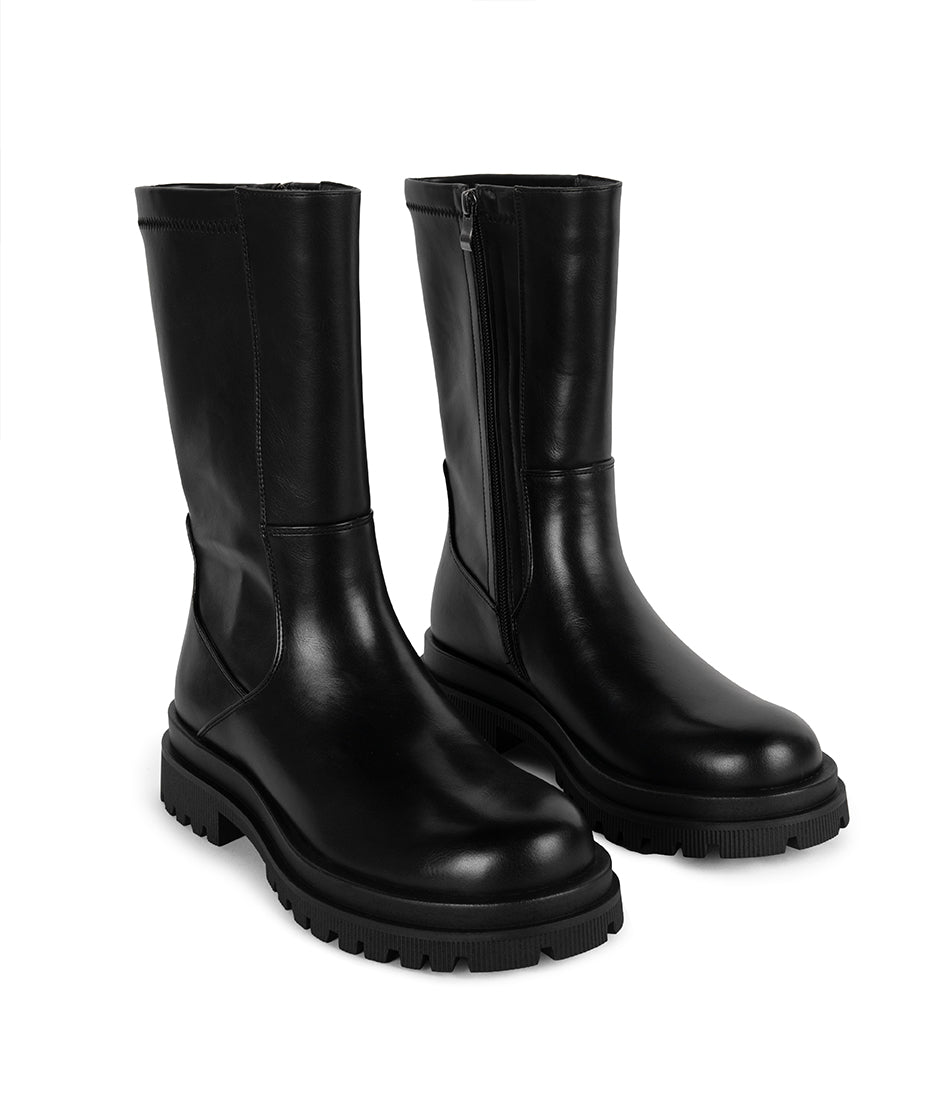 Matt & Nat Eniya Stiefel Schwarz Mid-Calf vegan 36-41